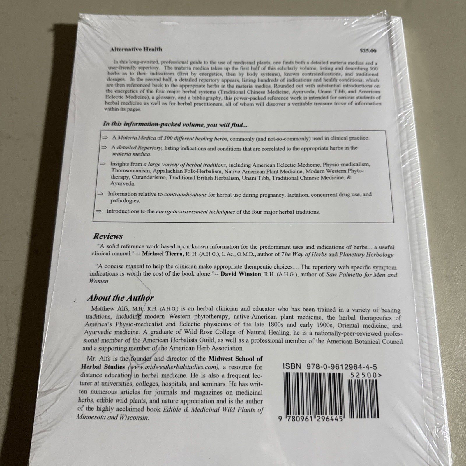 300 Herbs A Materia Medica & Repertory: Their Indications Contraindications OOP