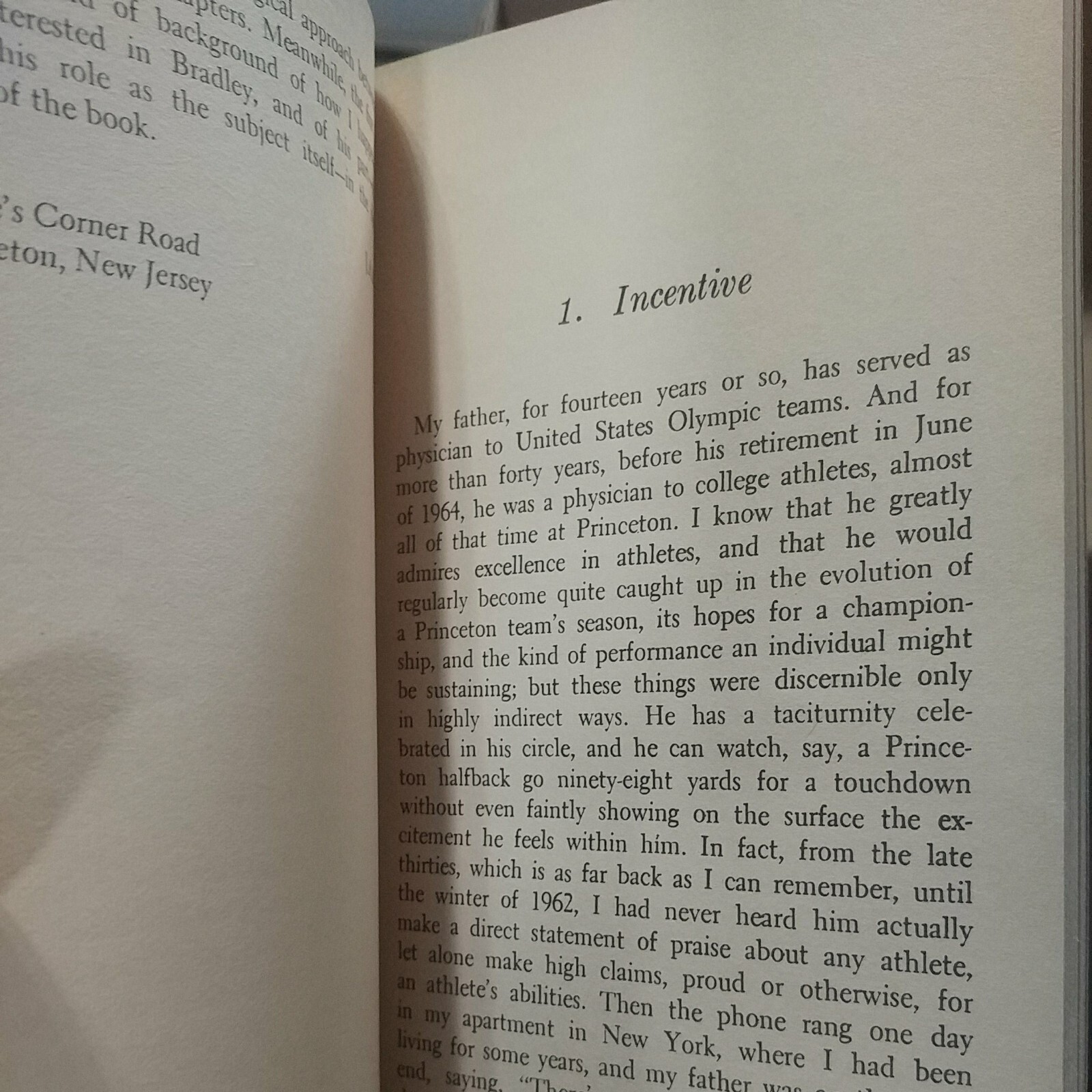 A Sense of Where You Are-pb -John McPhee-1967-Bantam-Bill Bradley biography