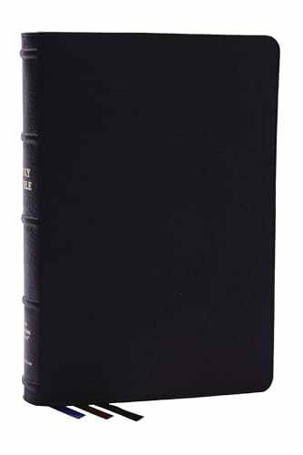 NKJV, Large Print Thinline – Leather Bound, by Thomas Nelson – Acceptable