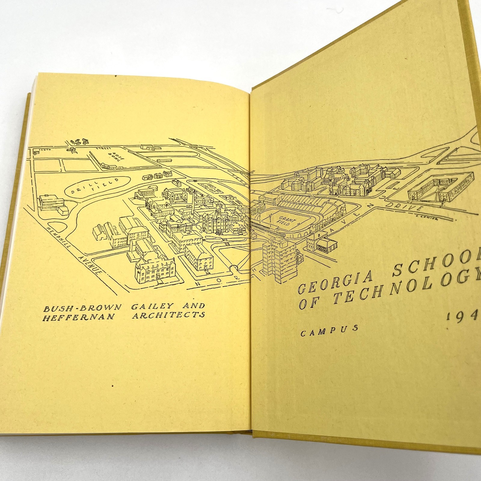 The Story of Georgia Tech 1948 M.L. Brittain First Edition Hardcover Dust Jacket