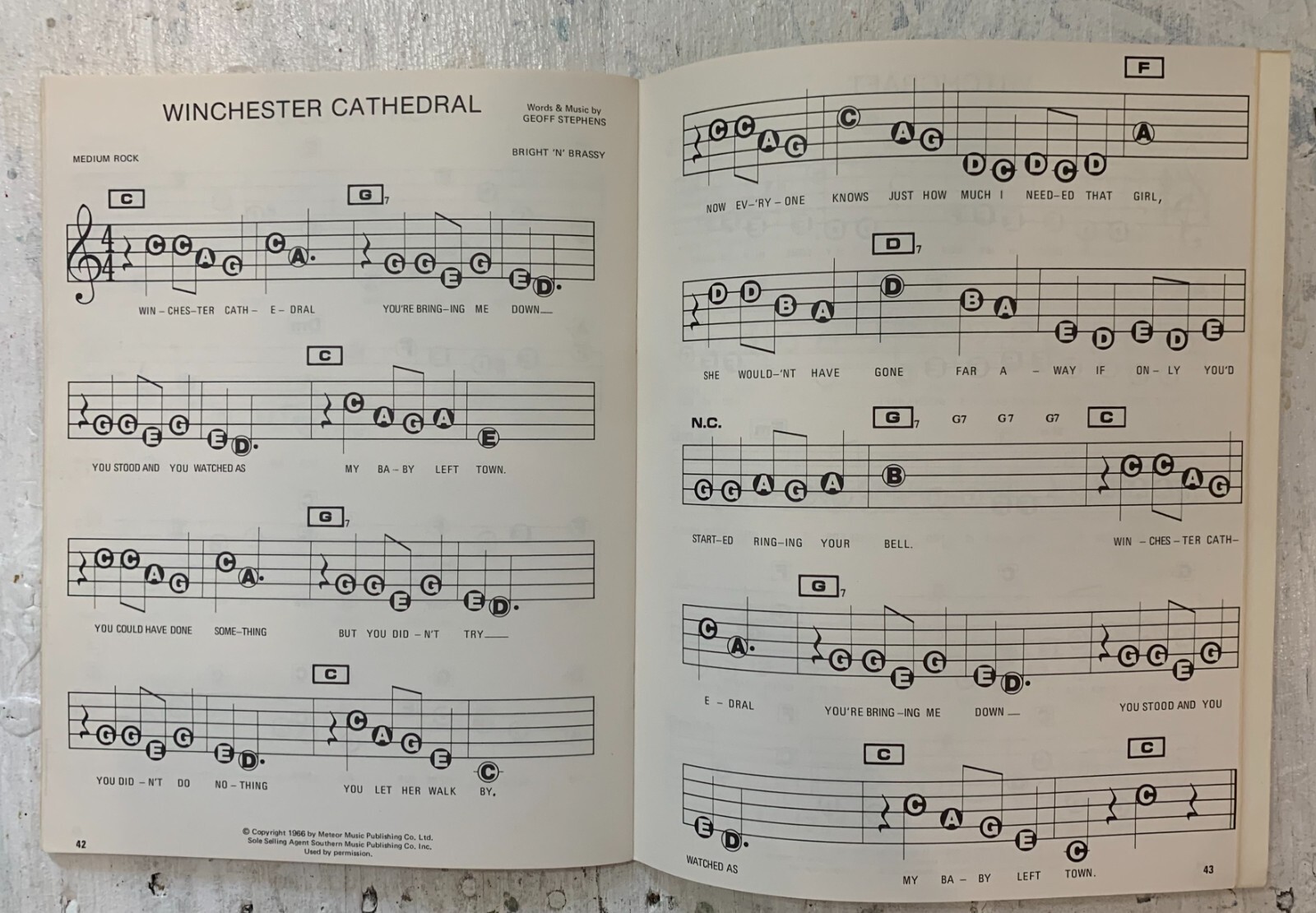 Musical Scrapbook, #16 Easy To Play Speed Music, Vintage Booklette, 1978