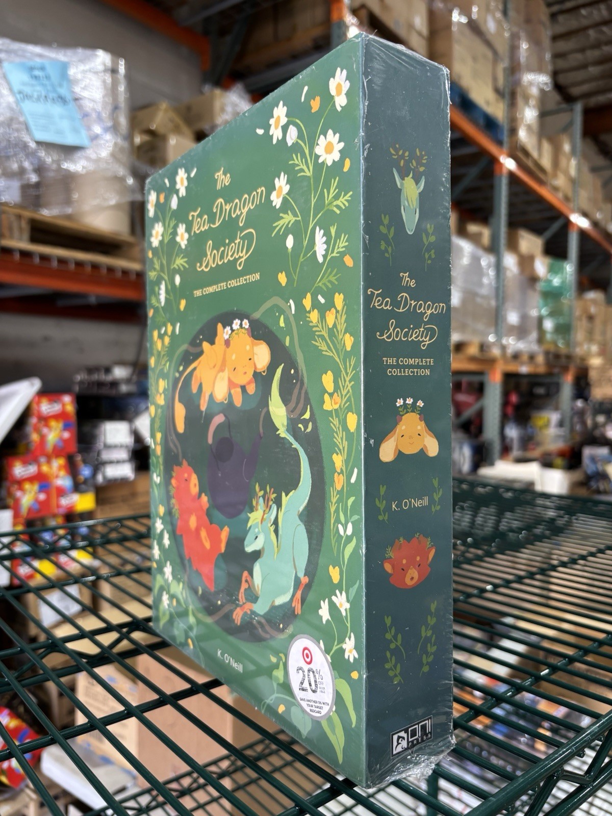 The Tea Dragon Society Box Set K O’Neil Hardcover Press Eisner Award New Sealed