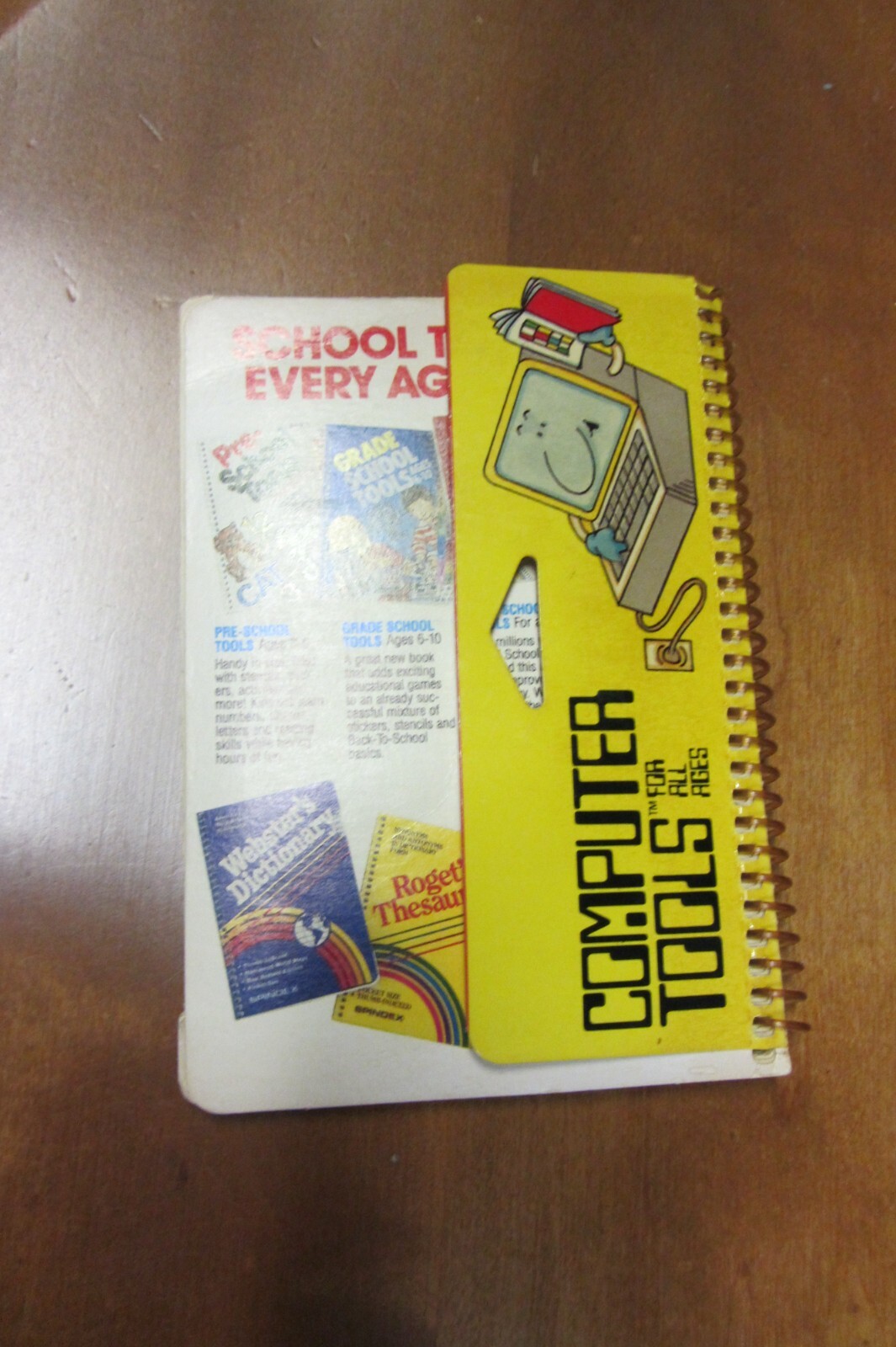 Computer Tools 1984 Spindex Stickers Graphics Programming Chart oop MAC rare 1st