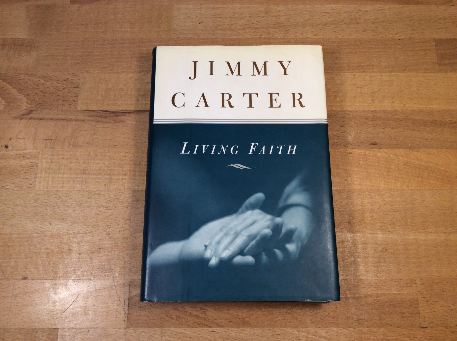 Living Faith, SIGNED Jimmy Carter, Hardcover