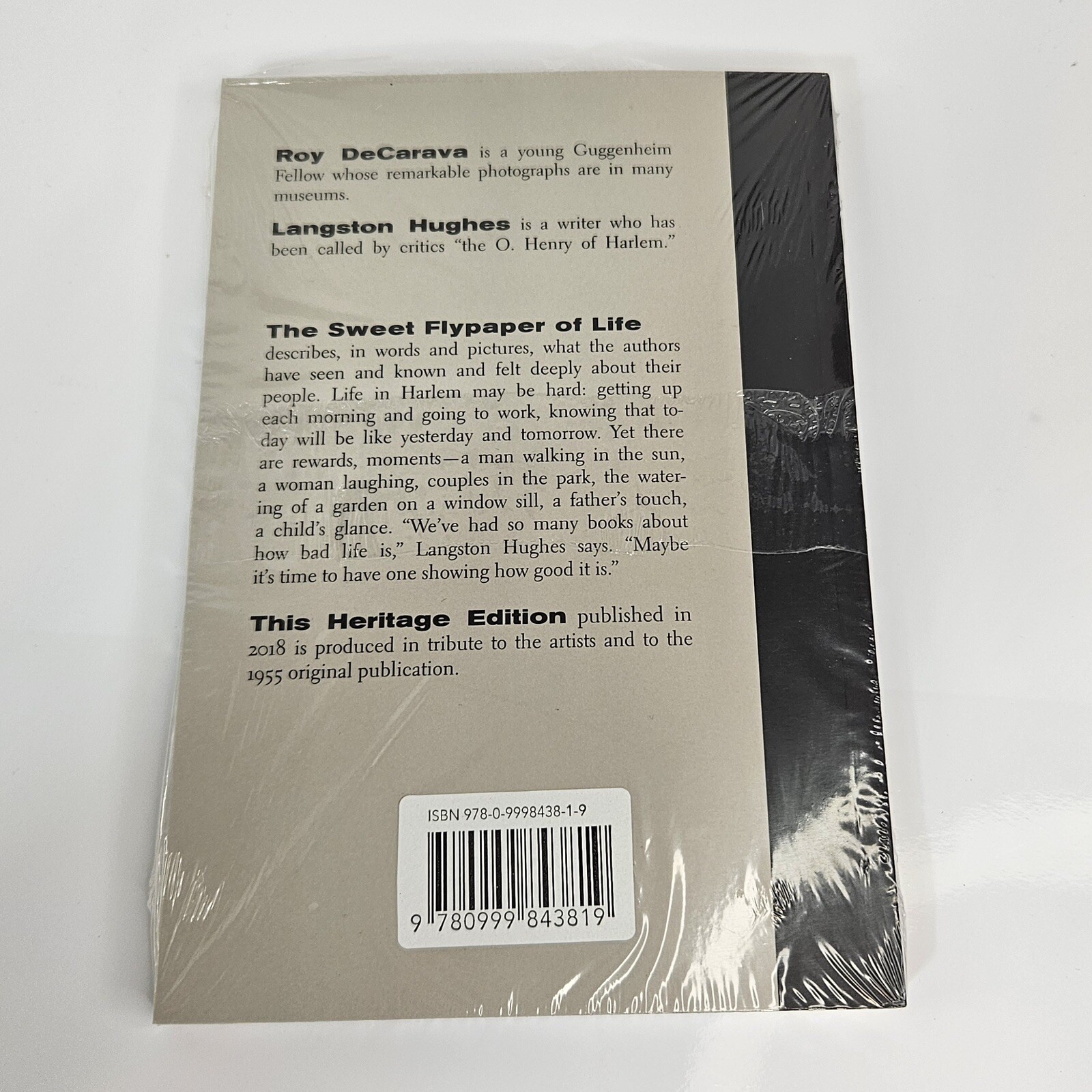 Sweet Flypaper of Life by Roy DeCarava and Langston Hughes (2018, Softcover)