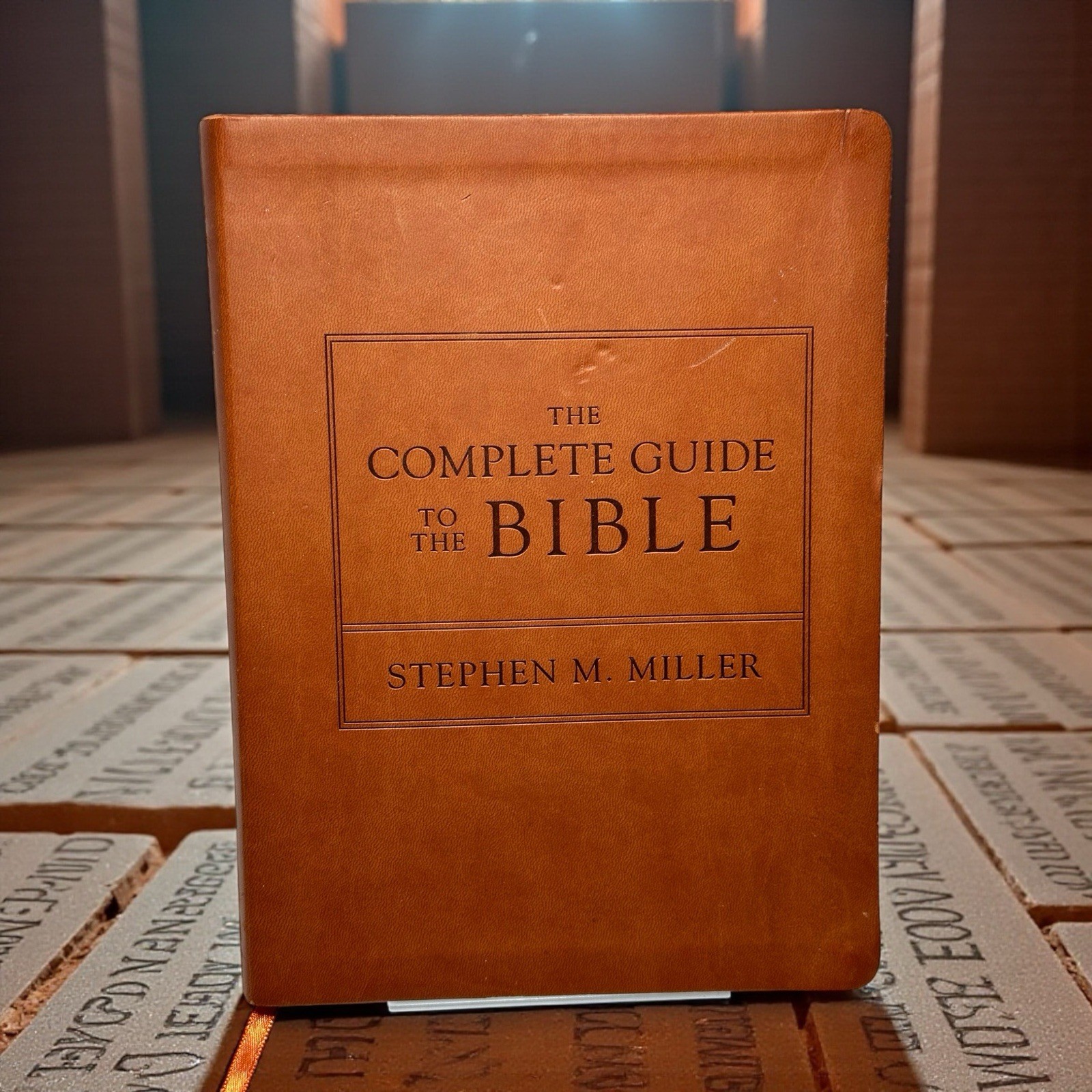 The Complete Guide to the Bible By Stephen M. Miller Limited Edition Brown PB!!