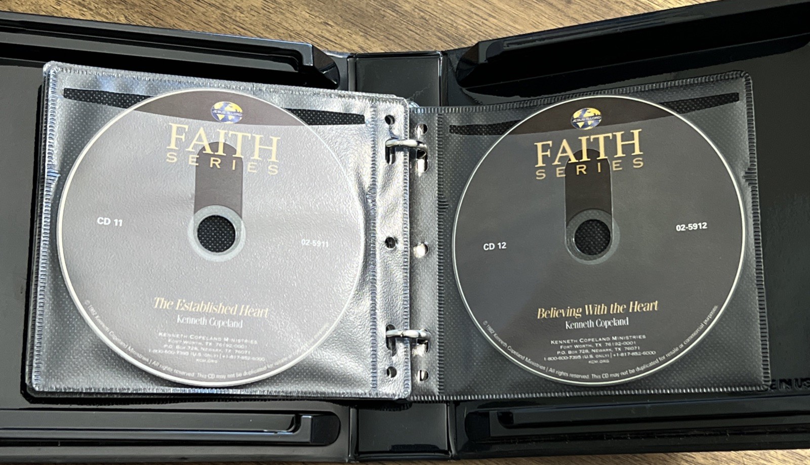 Kenneth Copeland Faith Series – 12 Audio CD Audio Book Foundation Basic Series 4