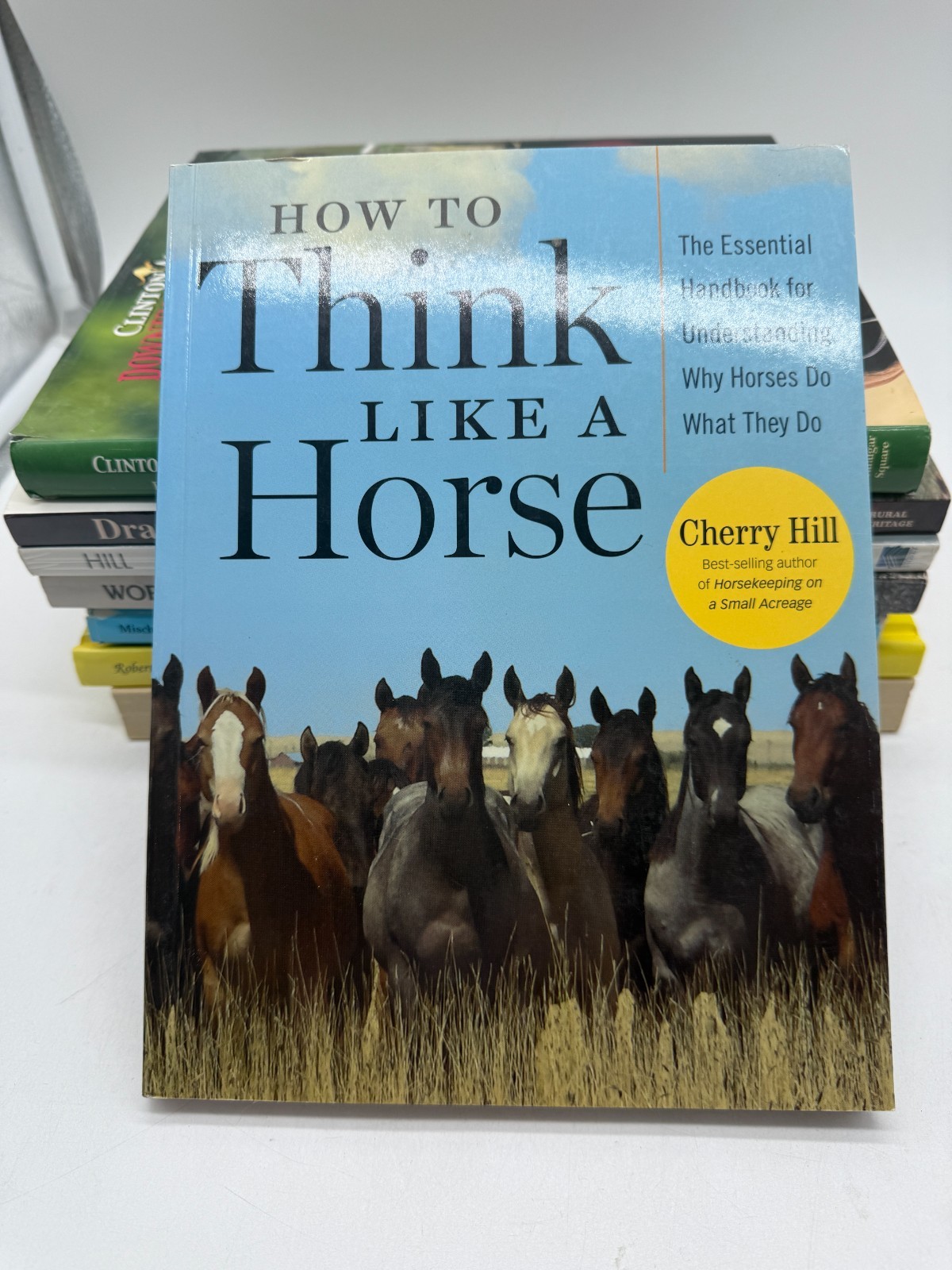 Lot 9 Horse Books Encyclopedias Breeds Horsemanship equestrian in good cond.