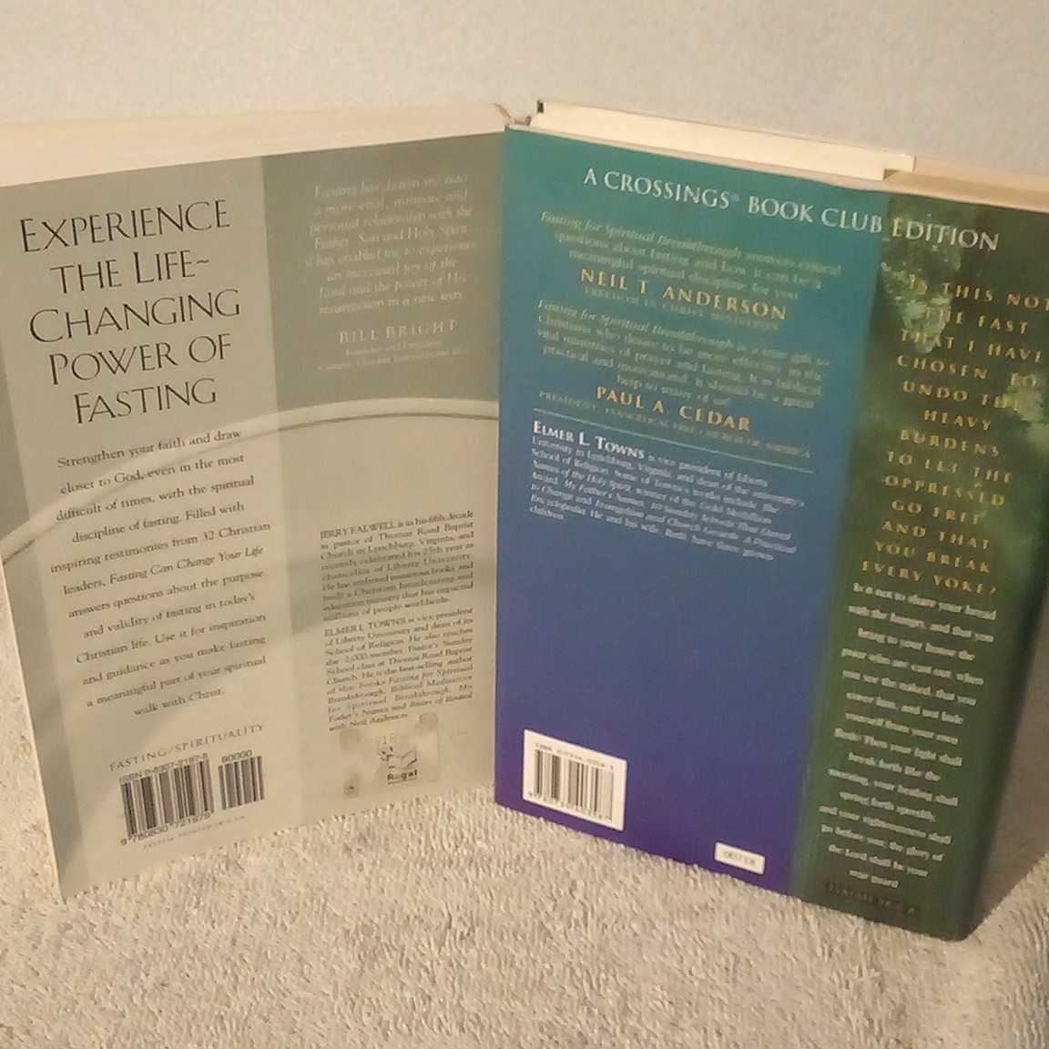 Elmer L. Towns Fasting book lot( 2 books total)