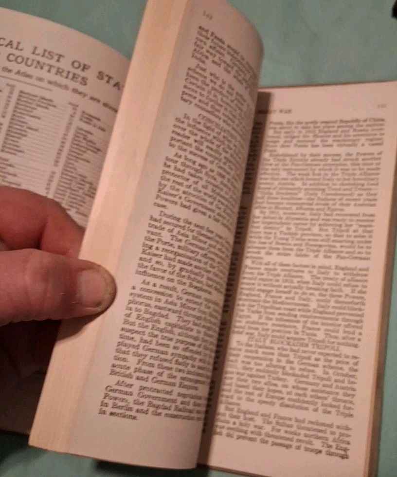 History for Ready Reference World Atlas and The Great War 1910s