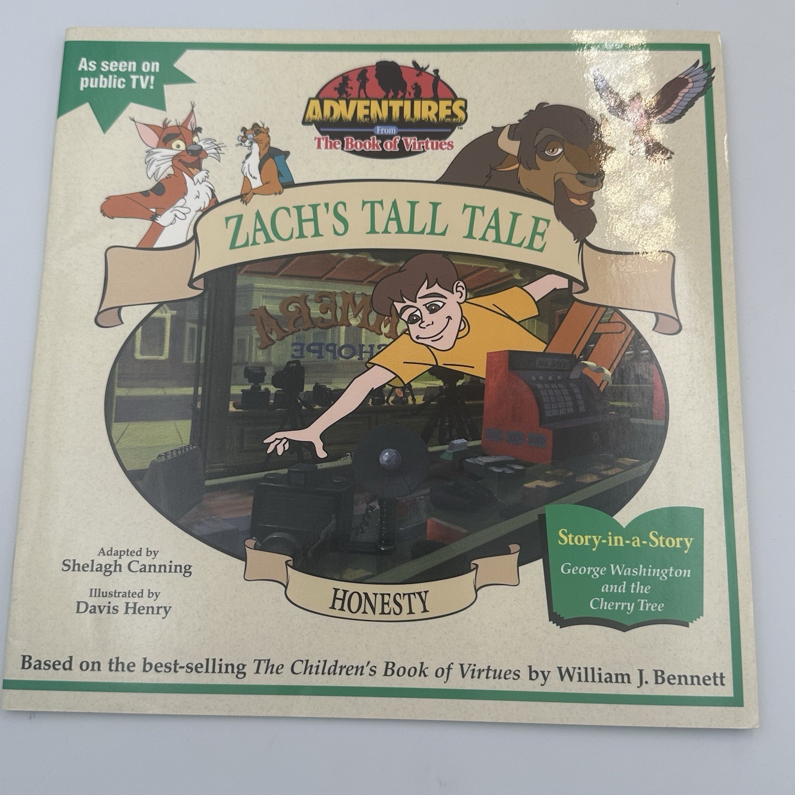 Zach’s Tall Tale (Honesty) (Adventures From The Book of Virtues) Paperback