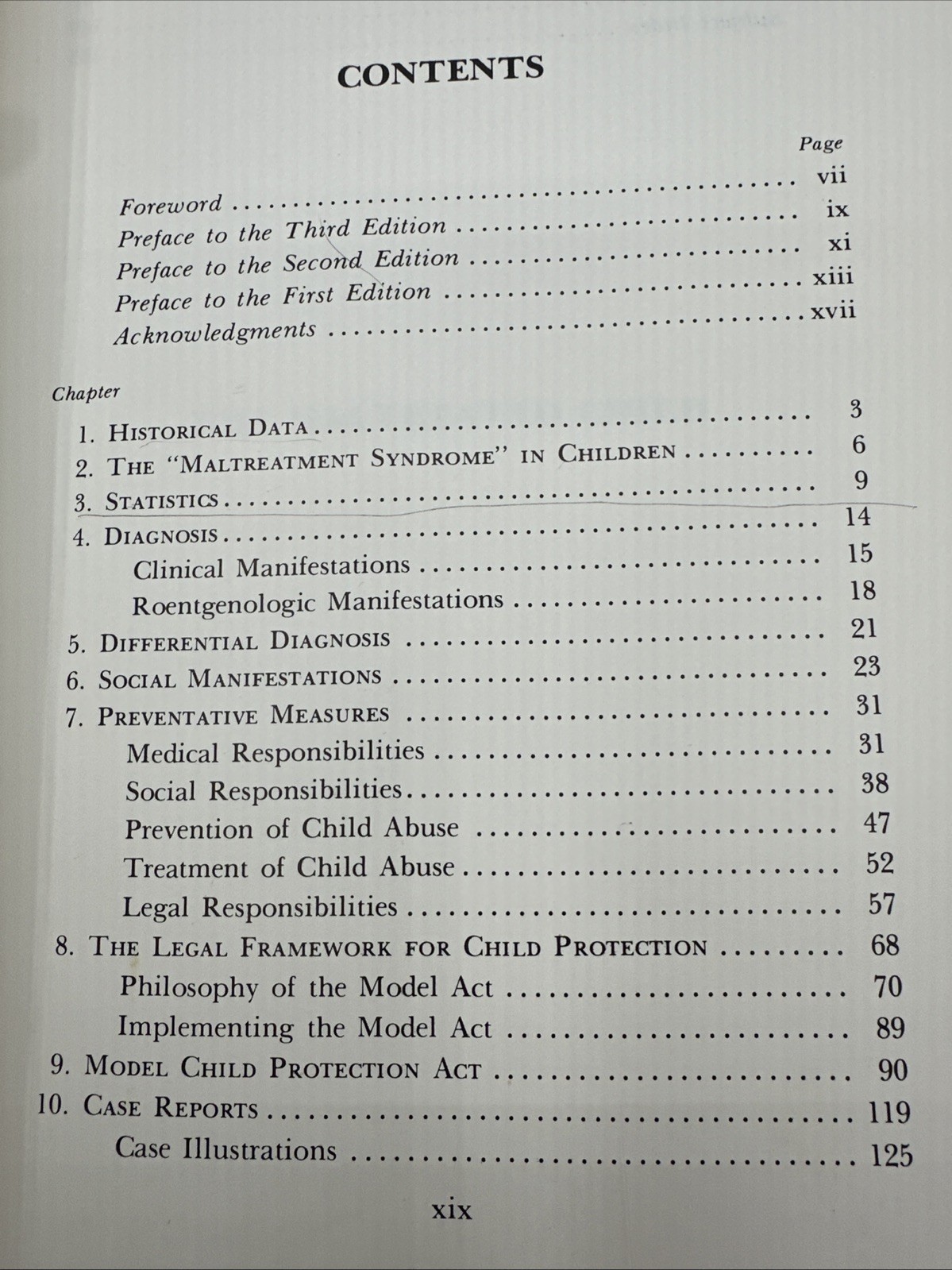 The Maltreated Child 1977 Third Edition Hardcover 156 Pages 1977 Maltreatment