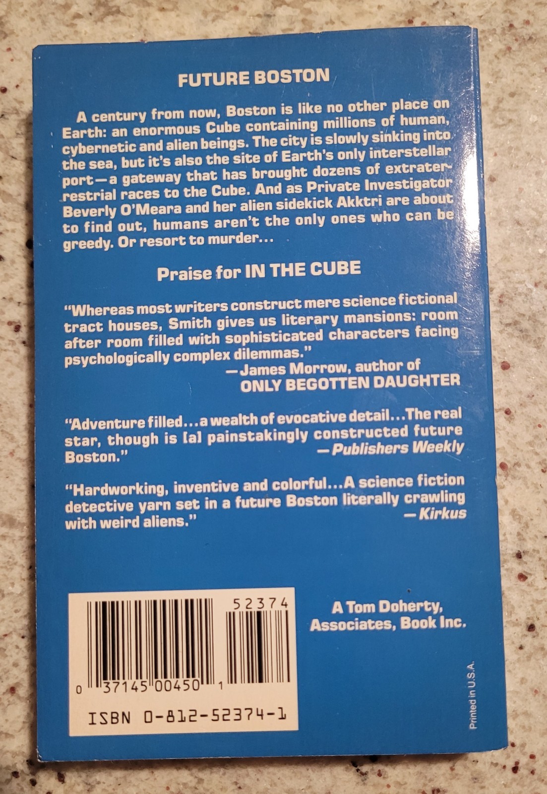 In the Cube by David Alexander Smith (PB, 1994 MM Ed., *LN*)
