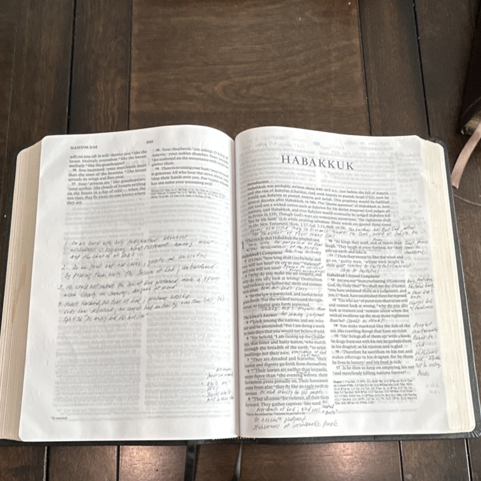 Crossway Holy Bible English Standard Version (ESV) Leather Bound 2016 Inscribed