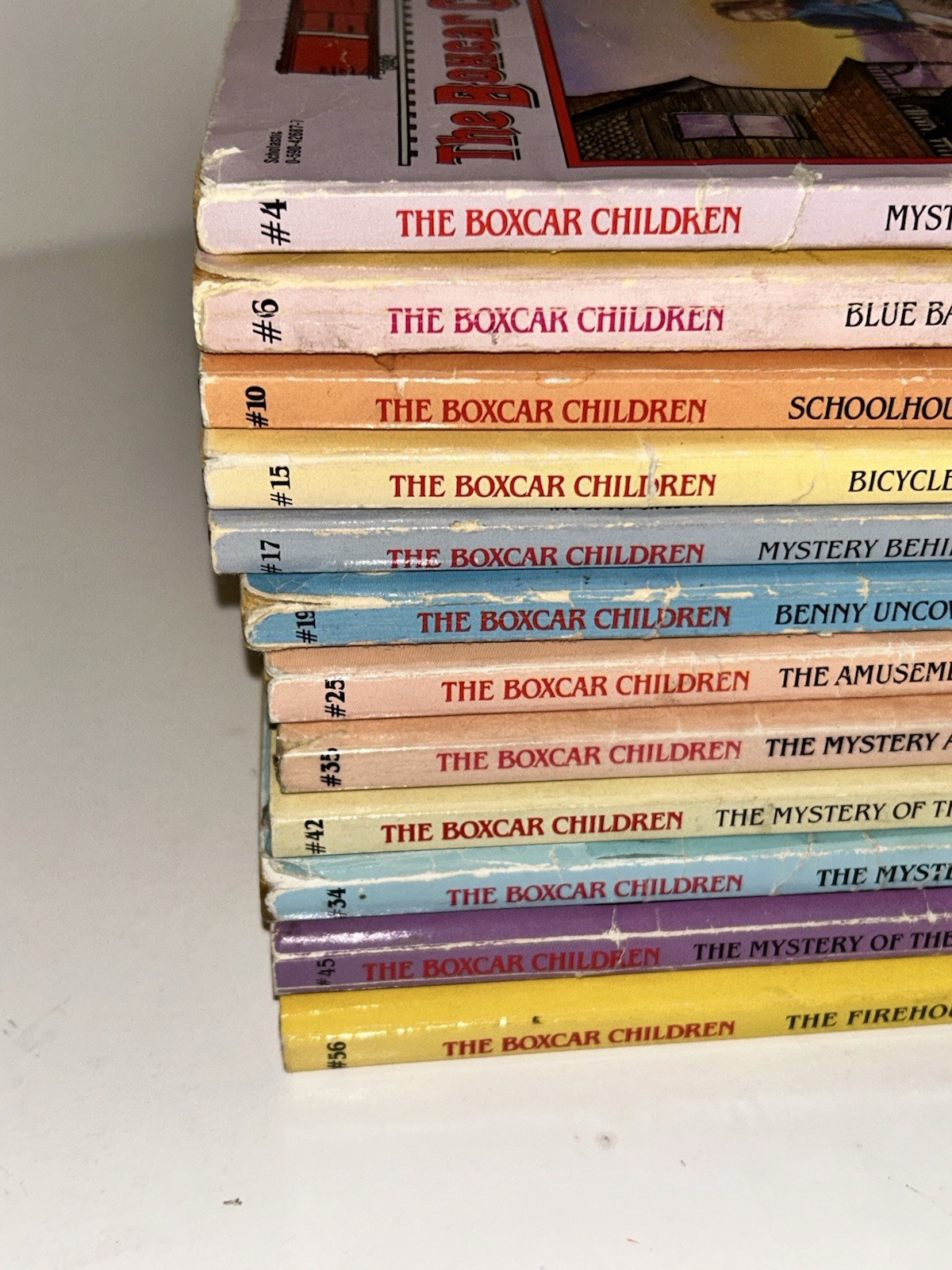 Gertrude Chandler Warner Boxcar Children Paperback Book Lot Ages 9-12