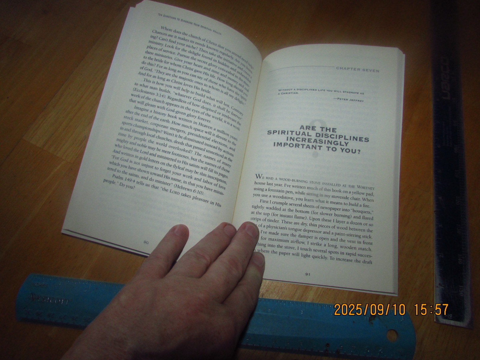 Ten Questions to Diagnose Your Spiritual Health by Donald S. Whitney (2001, Trad
