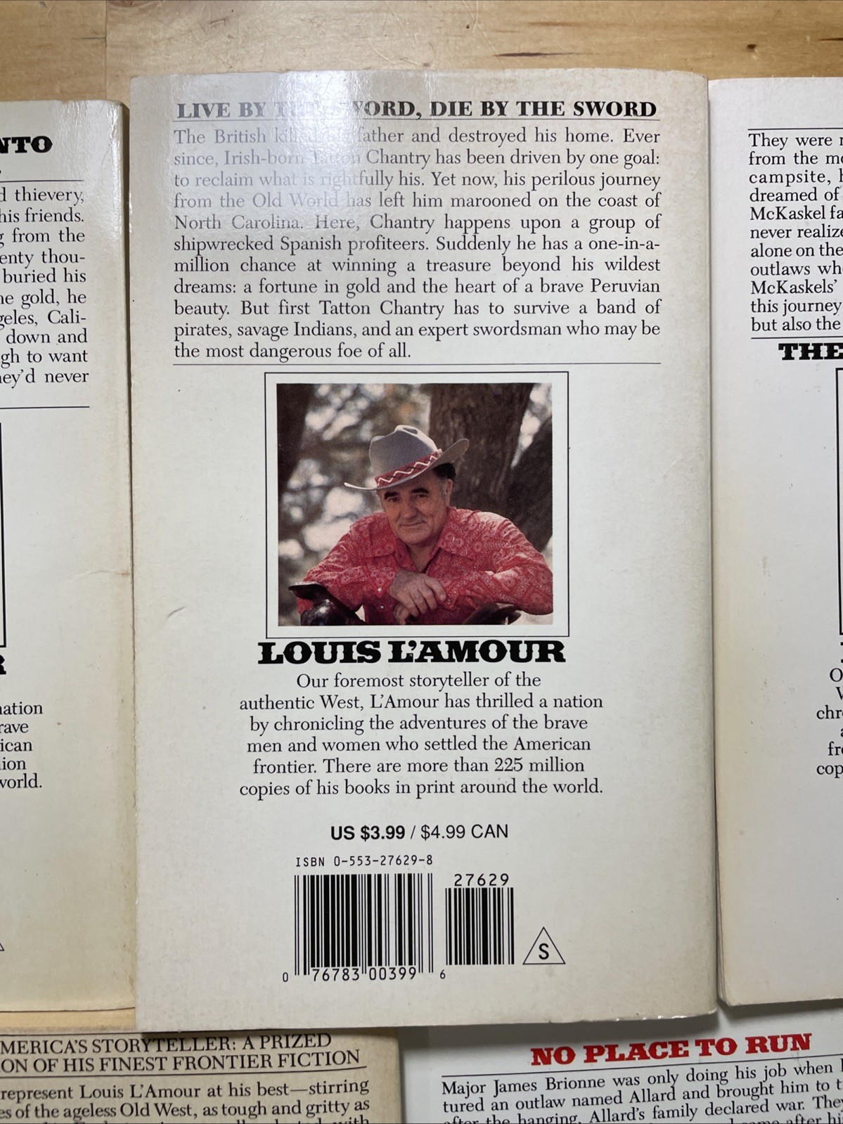 Louis L’amour Paperback 5 Pack – Titles and batch SKU in description. As shown.
