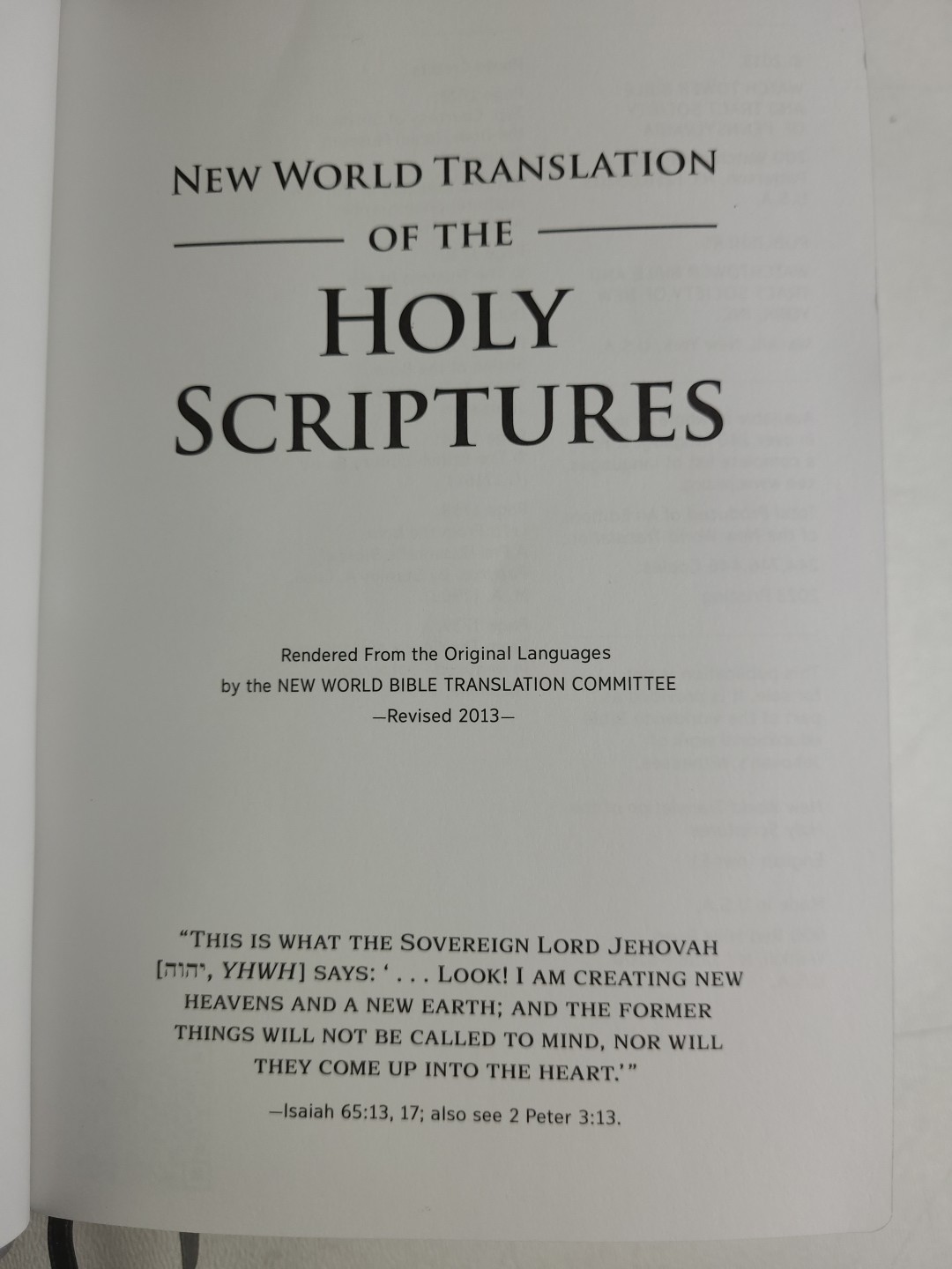 New World Translation of the Holy Scriptures Gray Soft Cover 2023