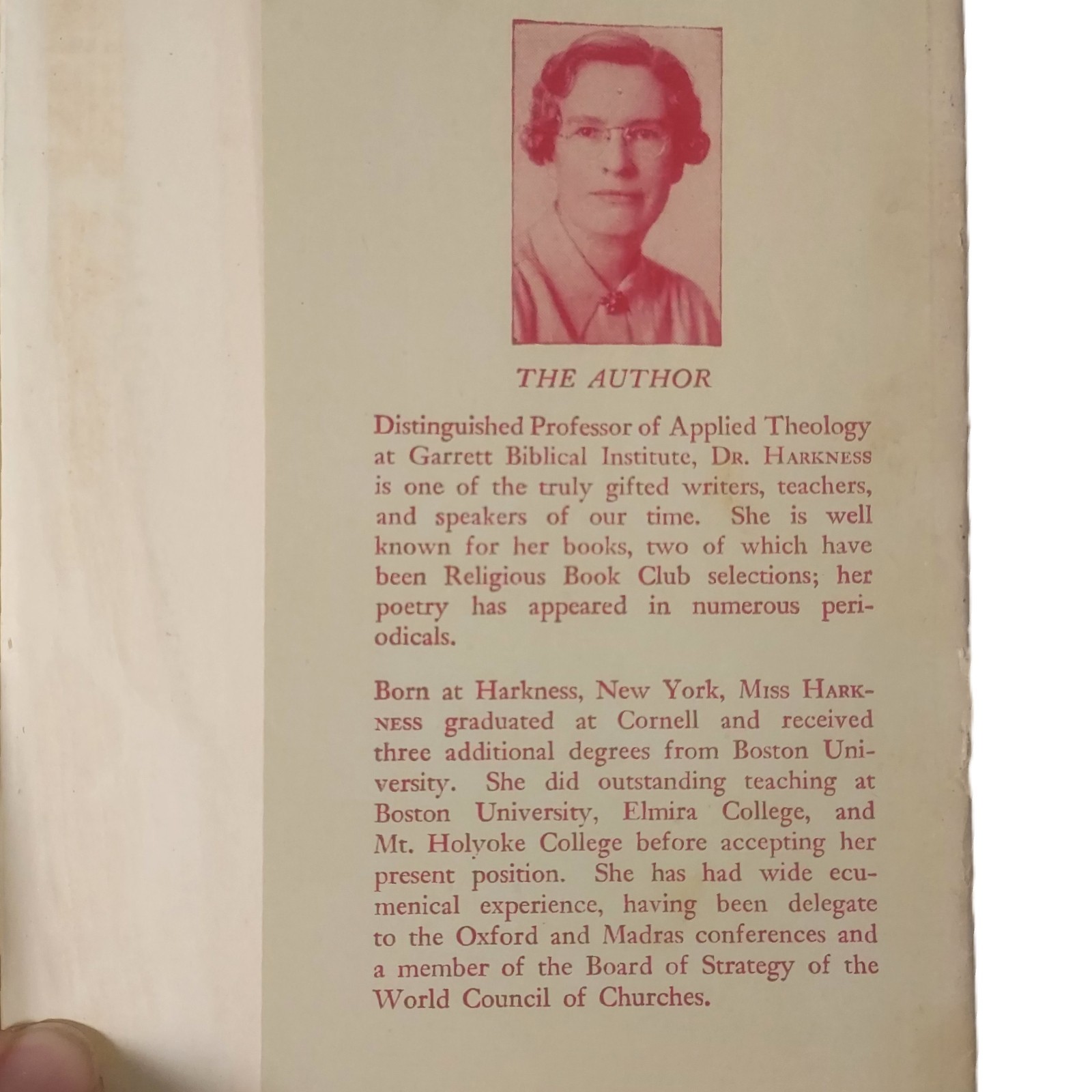 The Glory of God: Poems and Prayers for Devotional Use Book 1943 – SEE DESC