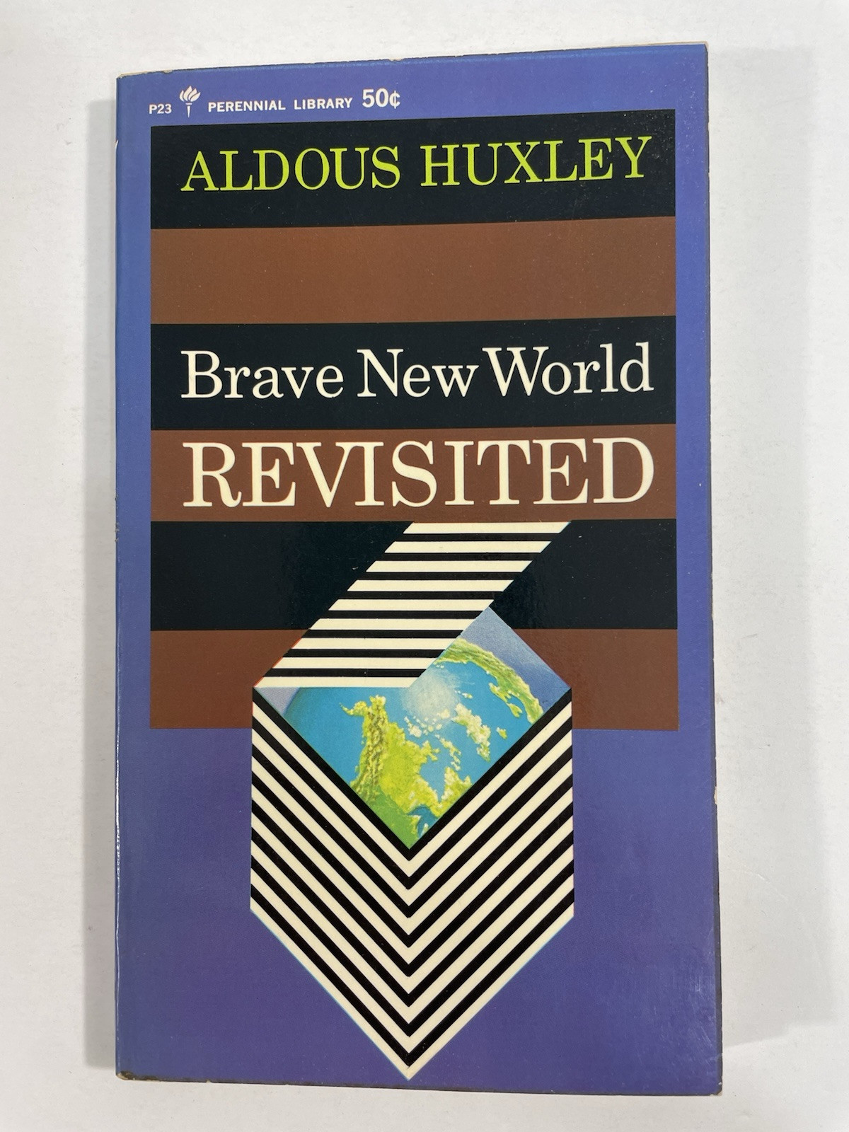 Brave New World Revisited Aldous Huxley 1965 Perennial Library Paperback
