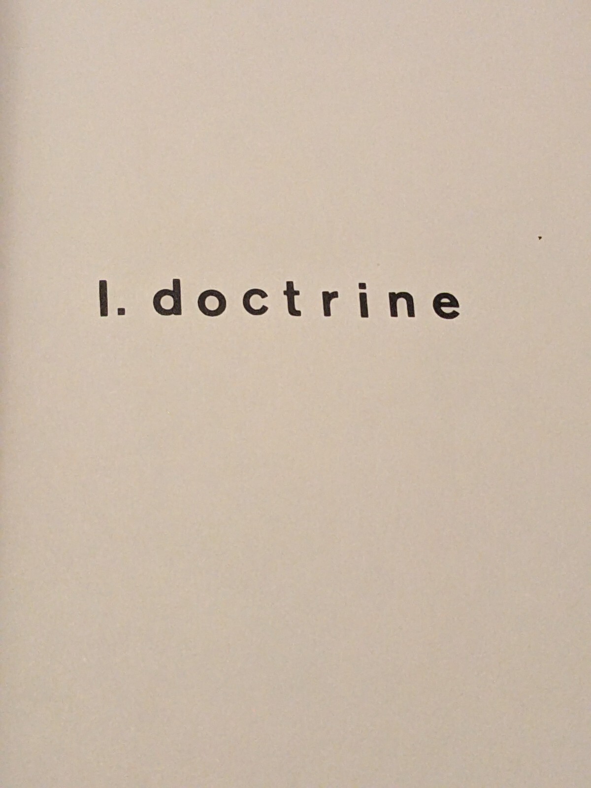 SILOISM: DOCTRINE PRACTICE VOCABULARY H Van Doren VinTagE BooK