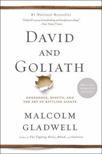 David and Goliath: Underdogs, Misfits, and t- 9780316204378, paperback, Gladwell