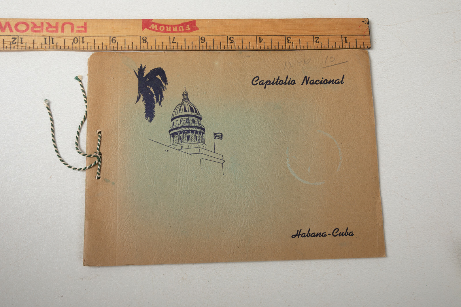 Capitolio Nacional Habana Cuba Vintage Book Havana (P4L-0) 12 Pages Photographs