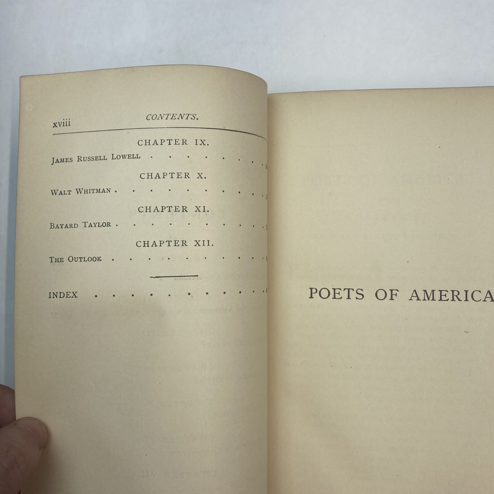 Rise of Poetry in America National Sentiment Emerson Poe Poets of America 1899