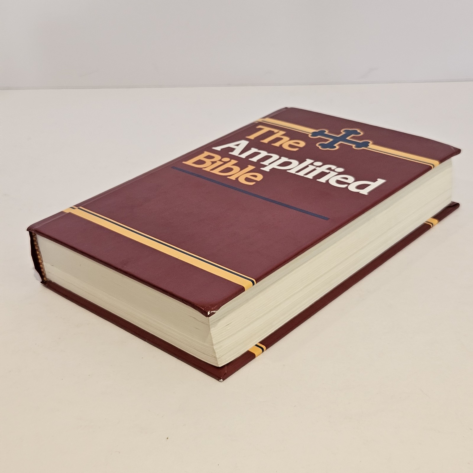 The Amplified Bible 1987 AMPC Classic – Zondervan Staff HARDCOVER – Clean Copy
