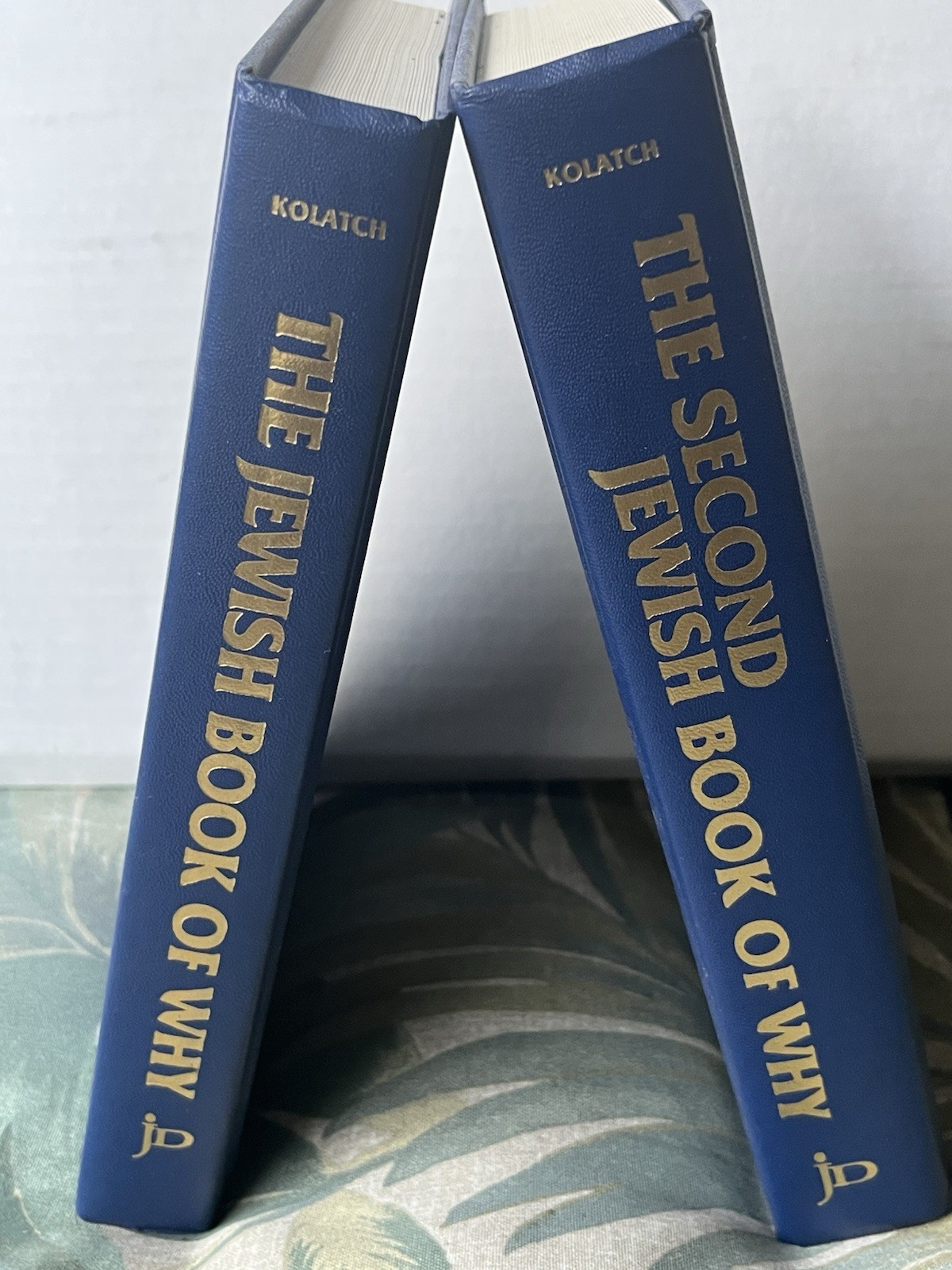 Used book boxed set of The Jewish Book of Why and the 2nd Jewish Book of Why