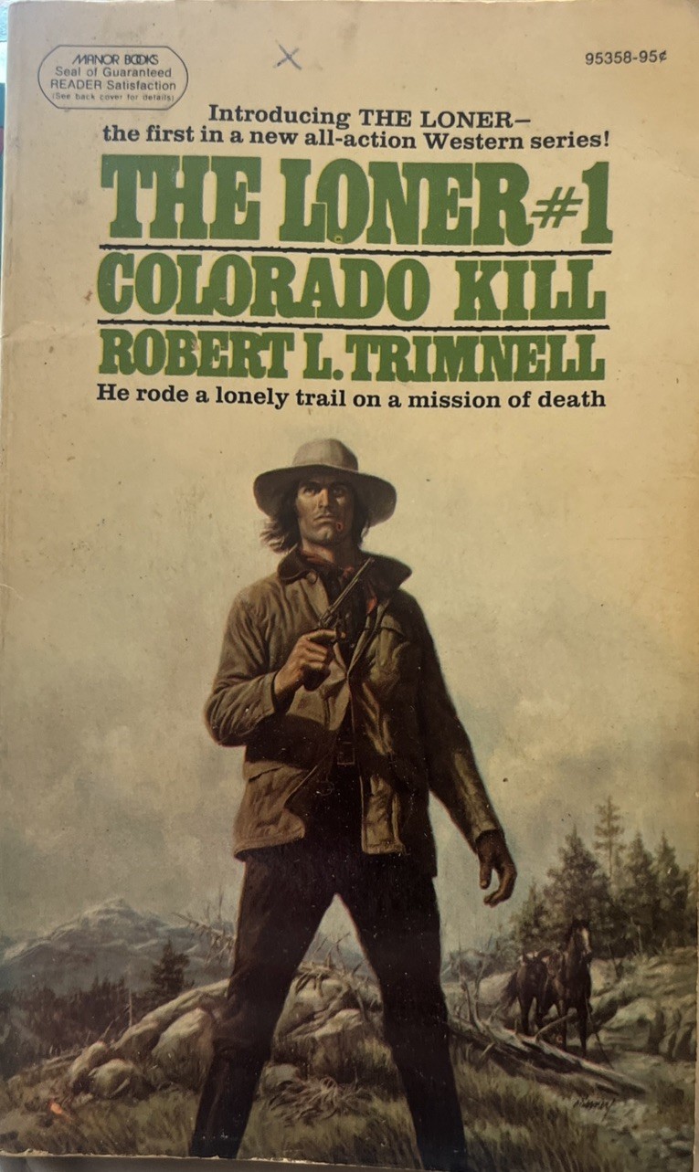 Lot Of 10 Vintage Western Paperback Books (See Photos For Titles)