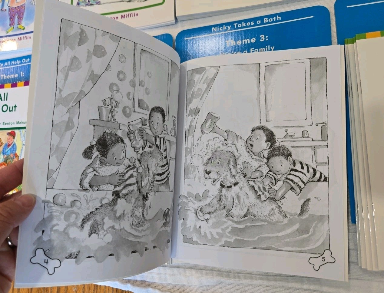On My Way Practice Readers *Kindergarten* Houghton Mifflin 50 Readers New