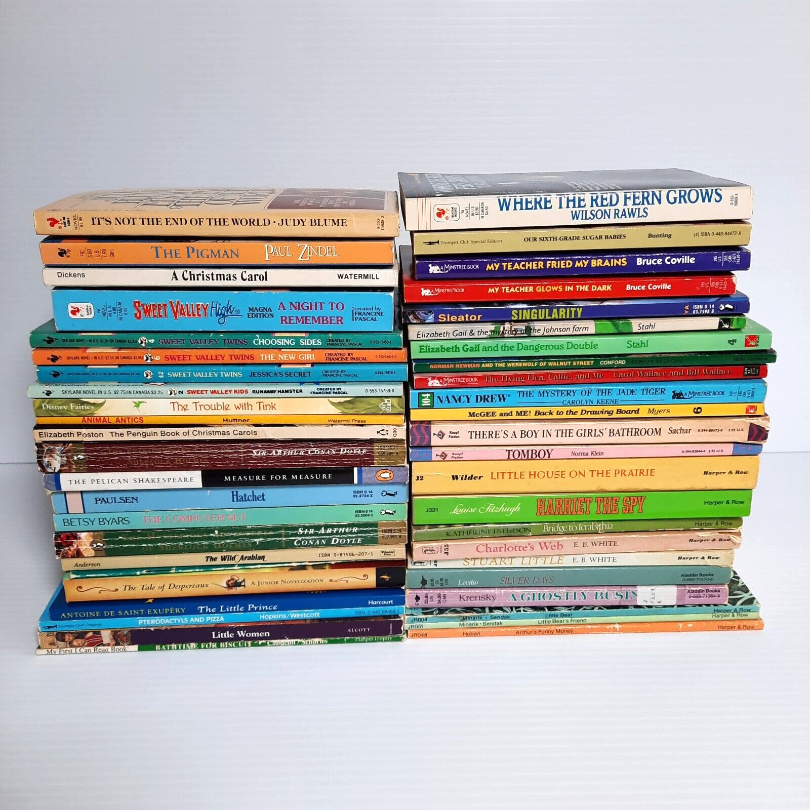 Children’s Paperbacks Huge Lot of 46 Mostly 1980s Sweet Valley Little Bear