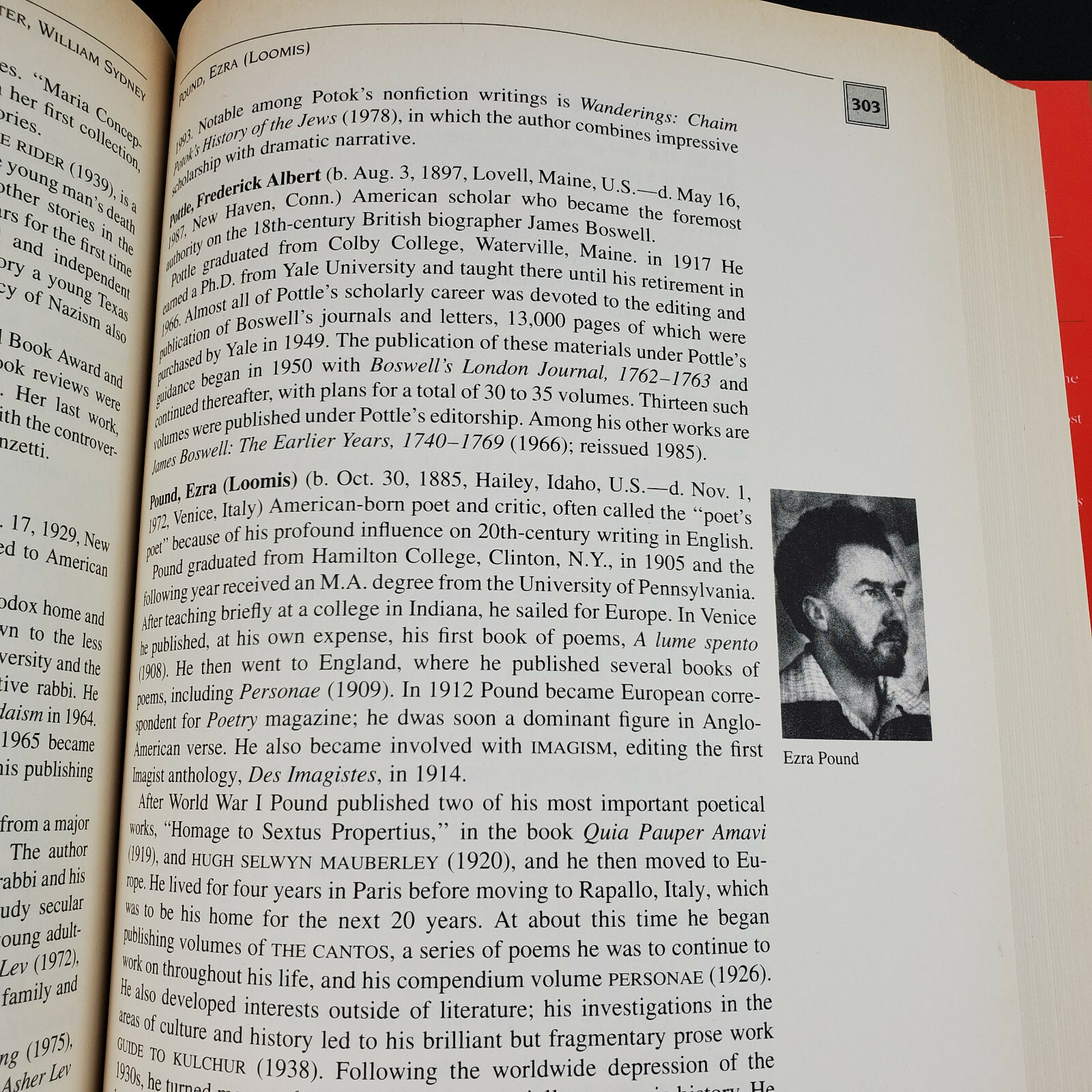 Webster’s Dictionary of American Authors HB 528 pages 2500+ entries