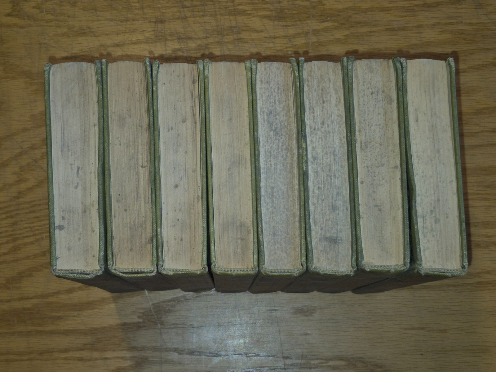 Celebrated Crimes by Alexander Dumas: Complete Set of 8. Brunswick Ed. HC 1895