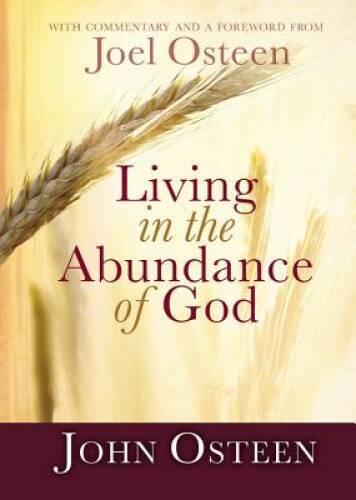 Living in the Abundance of God – Hardcover By Osteen, John – GOOD