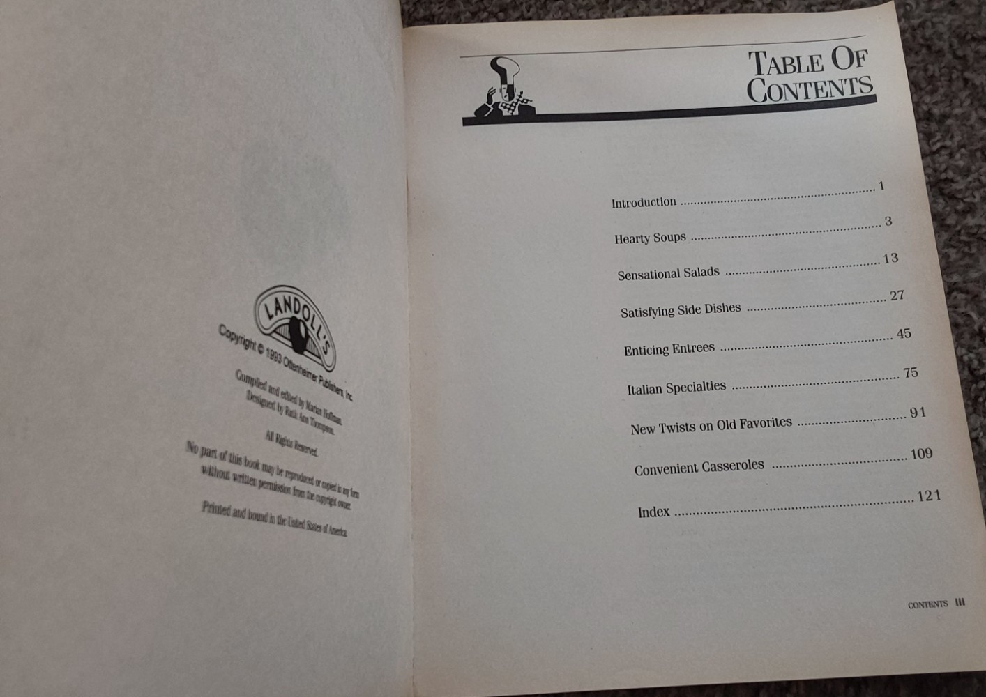 1993 SOFTCOVER BOOK CREATIE COOKING PASTA 124 PAGES BY MARION HOFFMAN