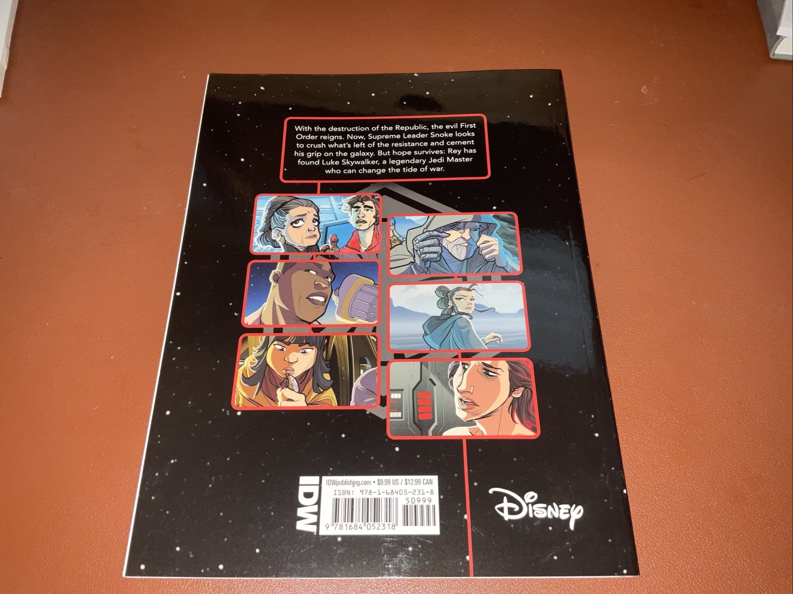 Star Wars: the Last Jedi Graphic Novel Adaptation by Alessandro Ferrari…