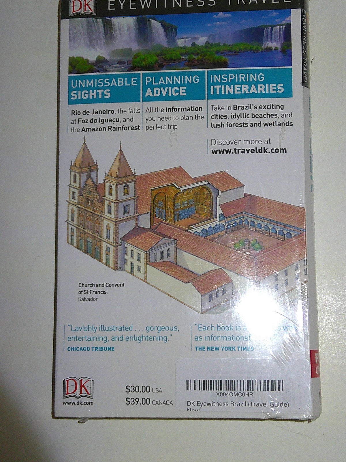 DK Eyewitness Travel Brazil (Travel Guide) Paperback Book New