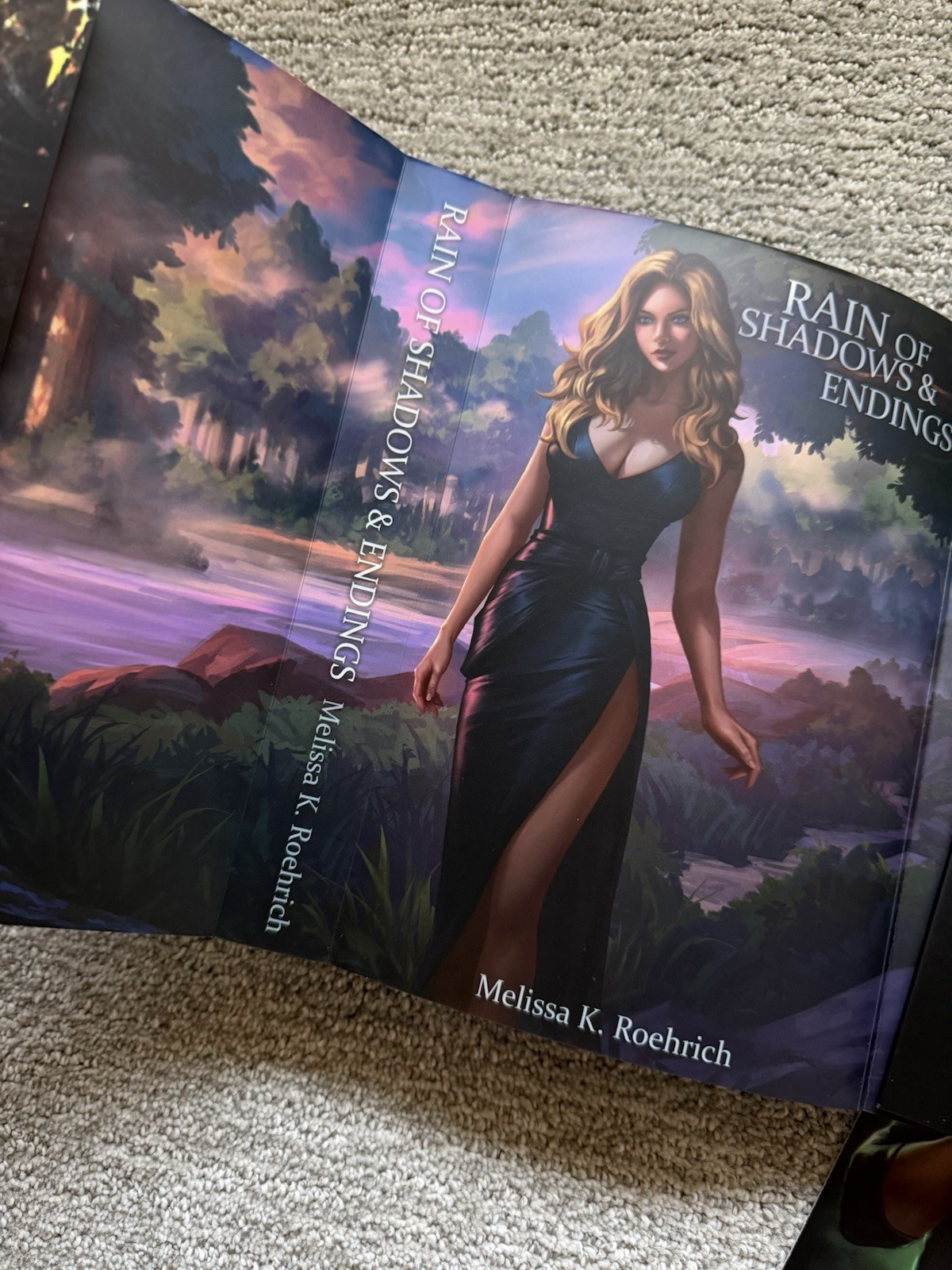 Rain Of Shadows and Endings-Books for days crate exclusive special edition w/art
