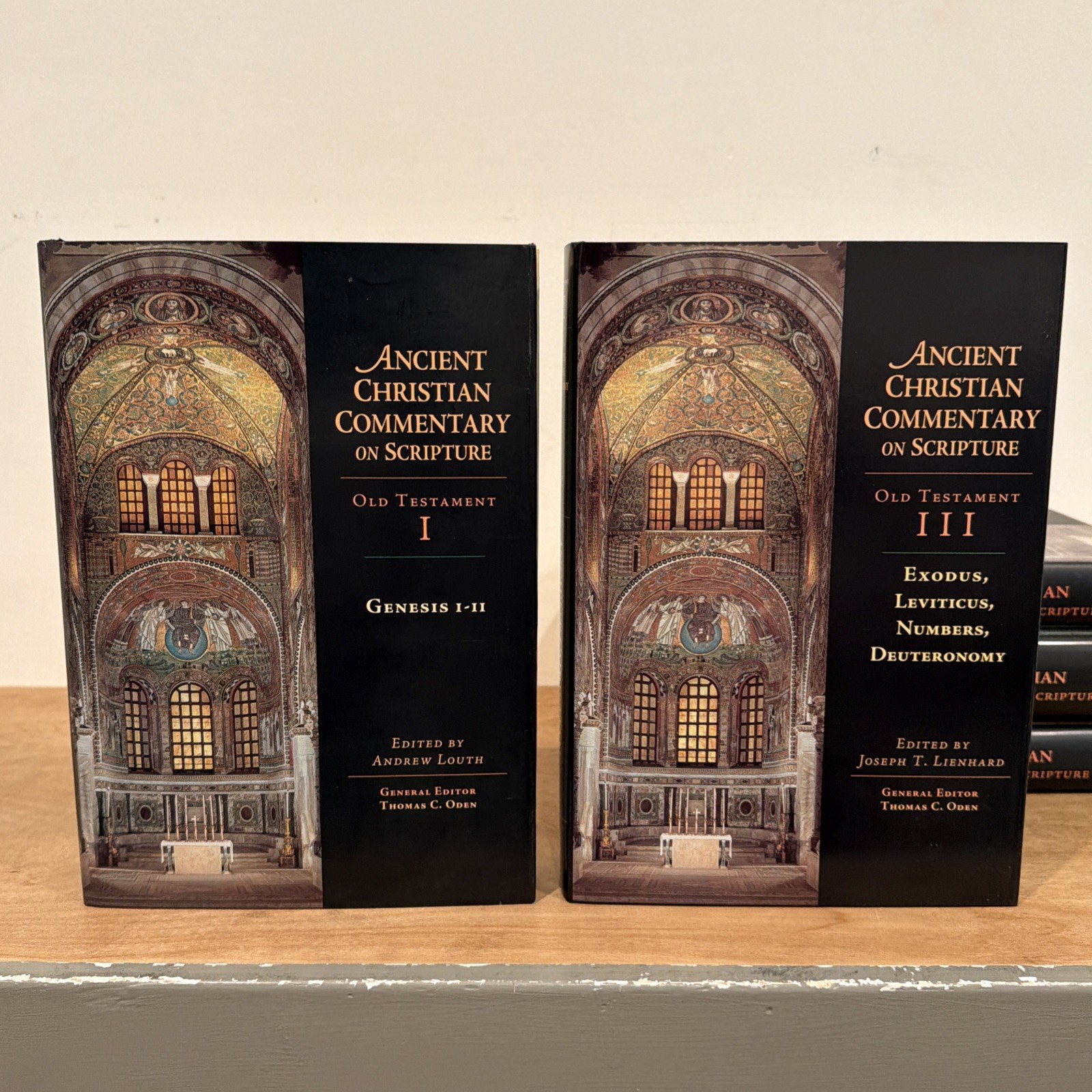 The Ancient Christian Commentary on Scripture [29 Volume Set] Hard Cover.