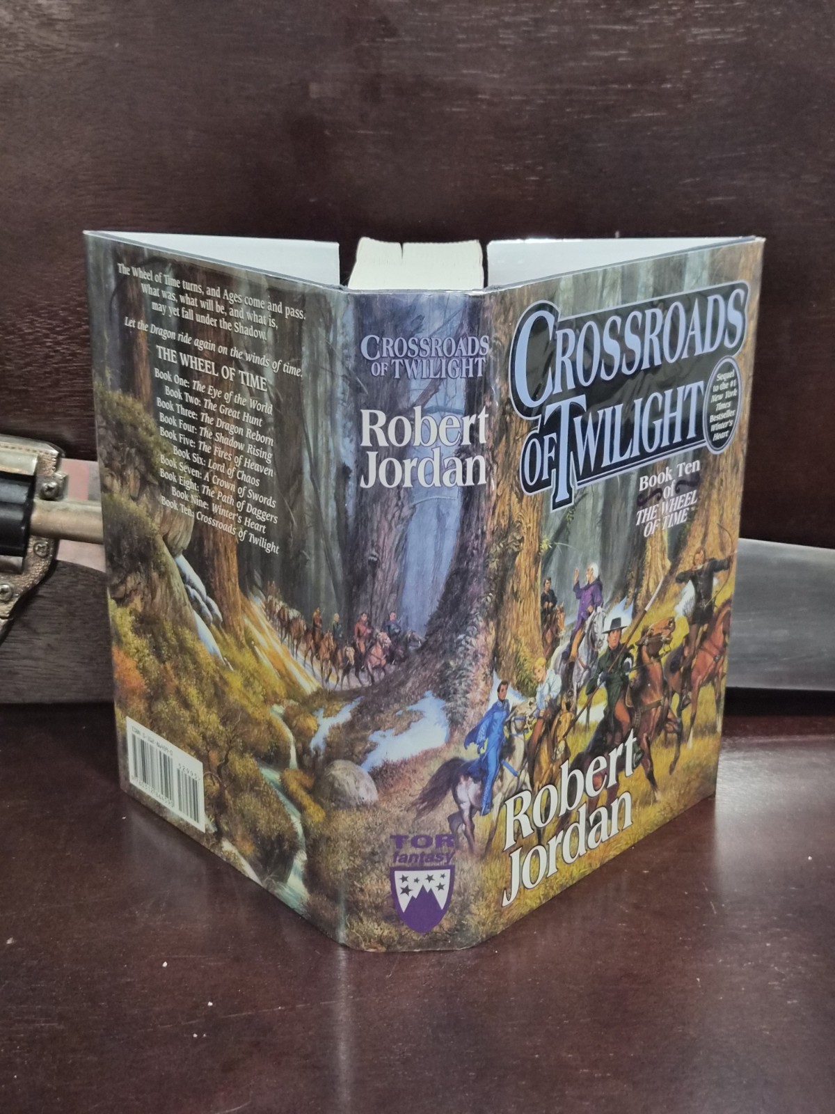 Robert Jordan Wheel Of Time Winter Crossroads Knife 1st 1st 2000-05 VG HCDDJ LN