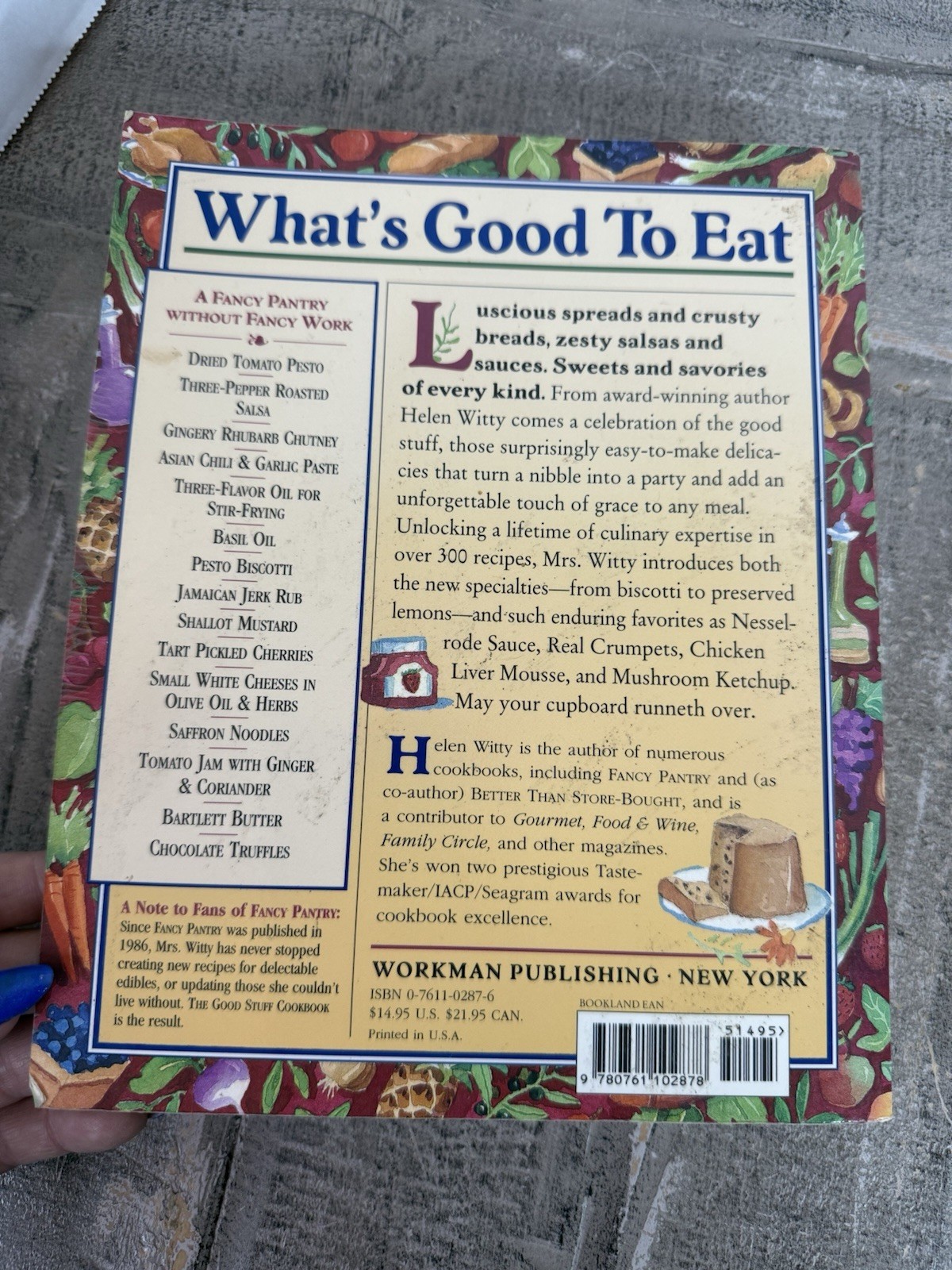 The Good Stuff Cookbook: Over 300 Delicac- 9780761102878, Helen Witty, paperback