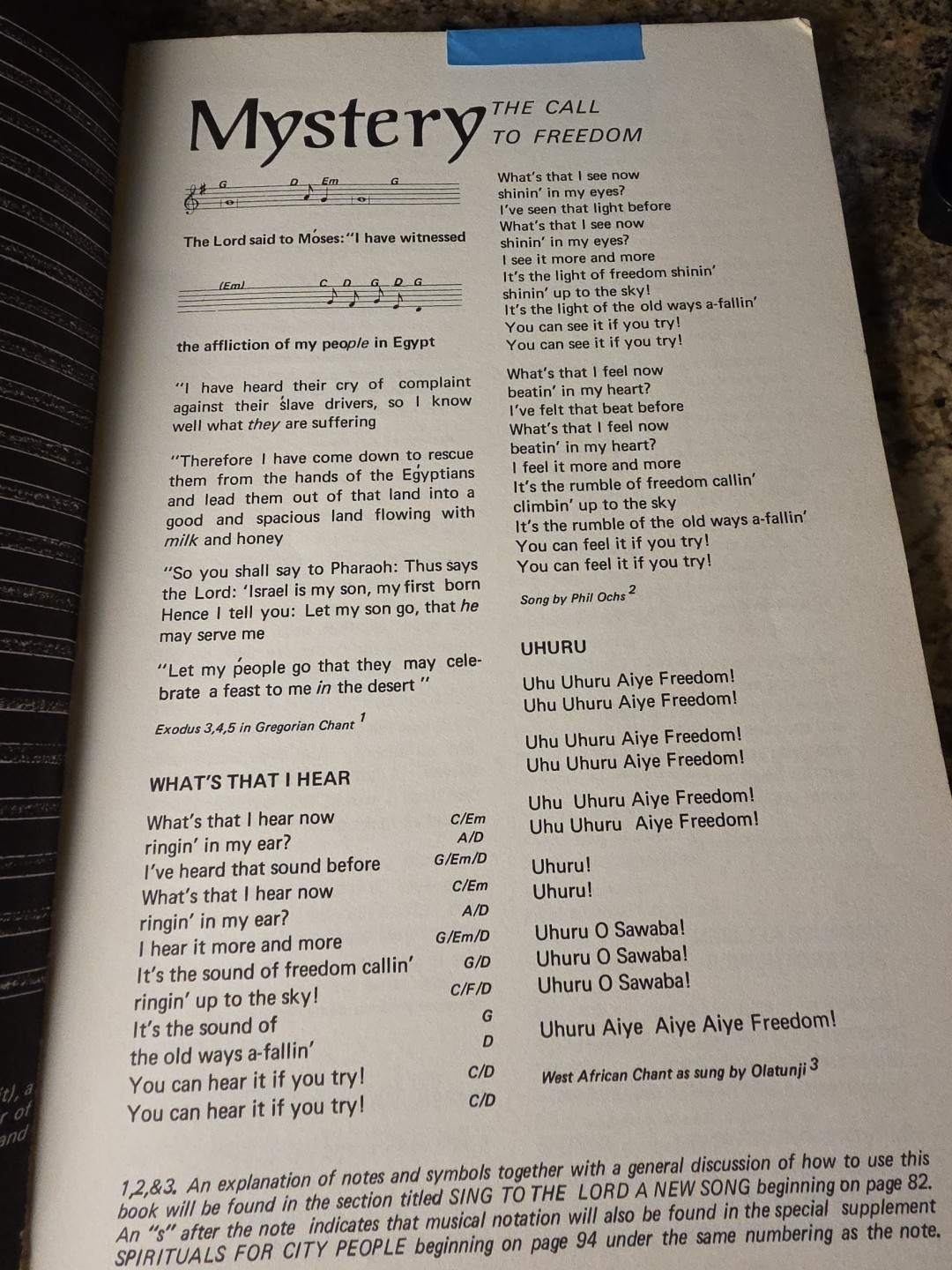 Journey To Freedom A Casebook With Music