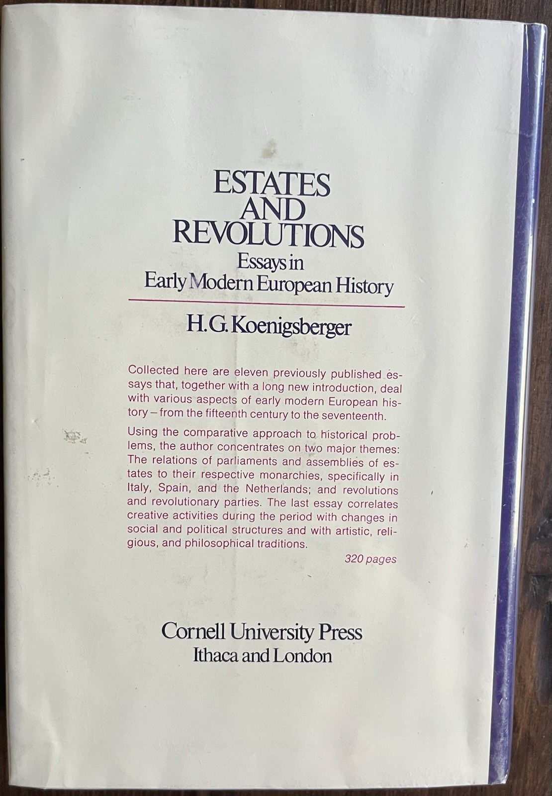 Habsburgs and Europe, 1516-1660 by H. G. Koenigsberger (1971, Hardcover)