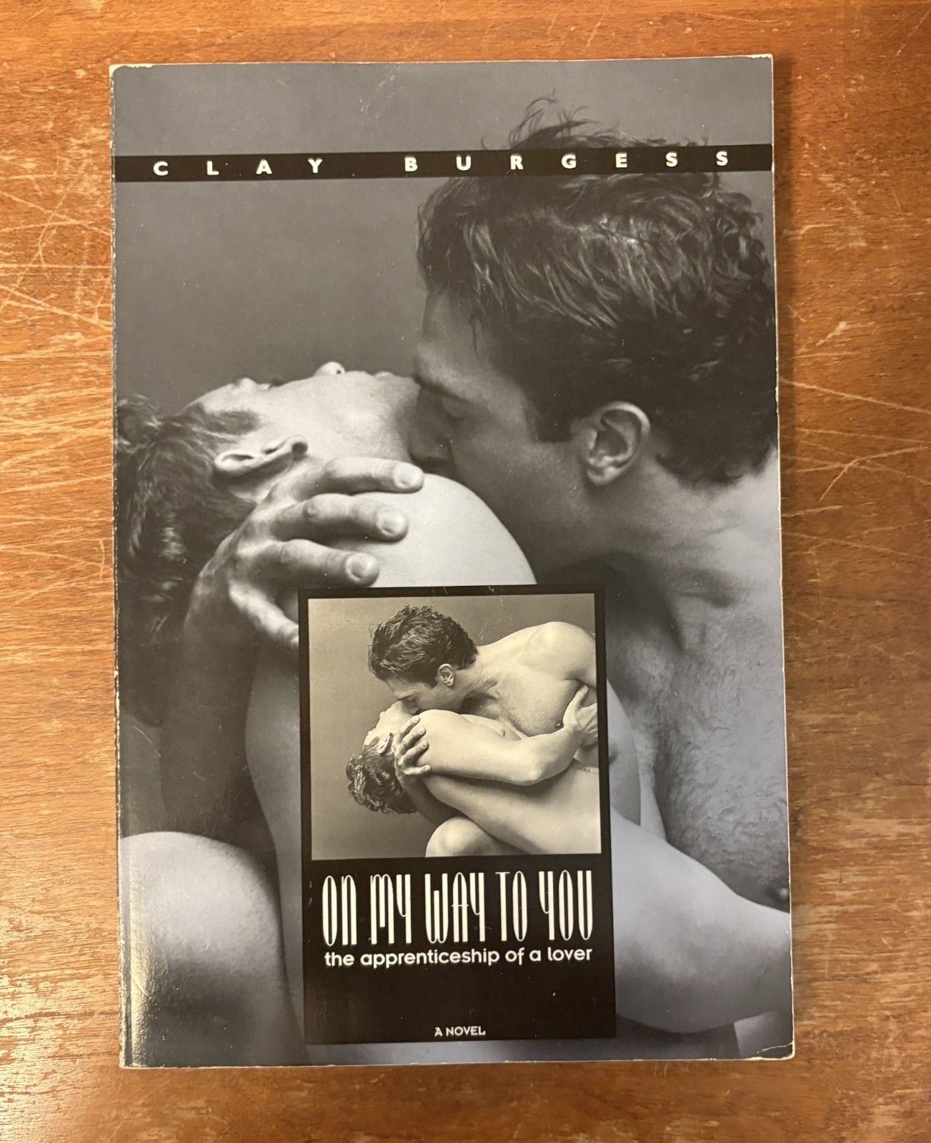 On My Way to You Clay Burgess SC 1993 Gay Novel
