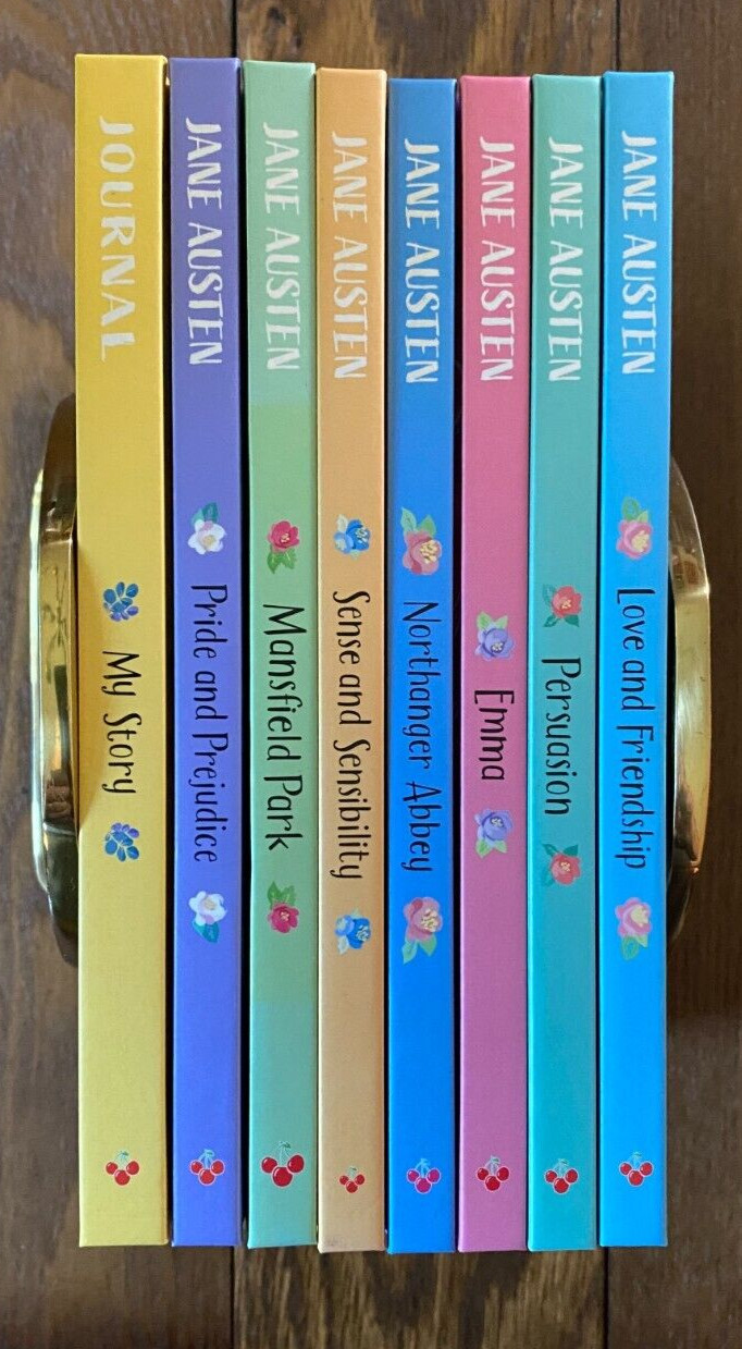 Jane Austen Children’s Stories 7 mini novels + 1 Journal 2022 Complete Set of 8