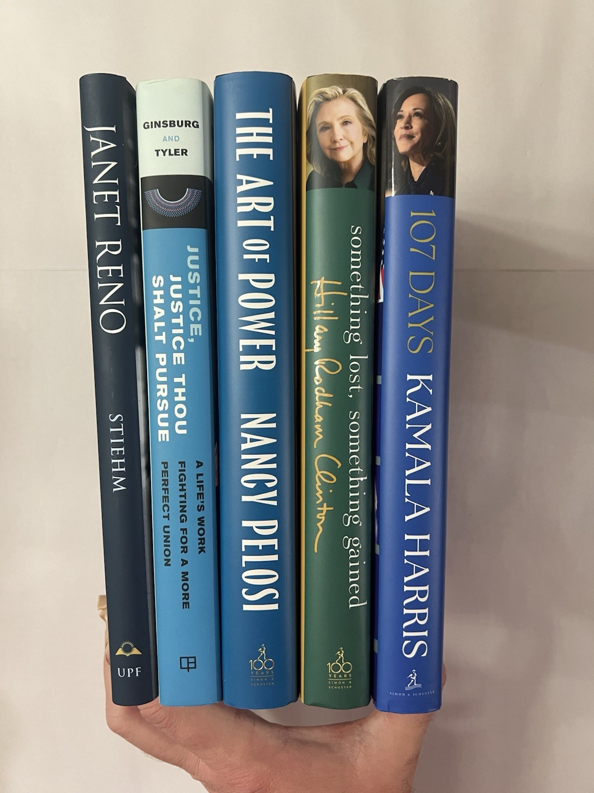 Hardcover Non Fiction Lot ~ Hillary Clinton, Kamala Harris, Nancy Pelosi, & MORE