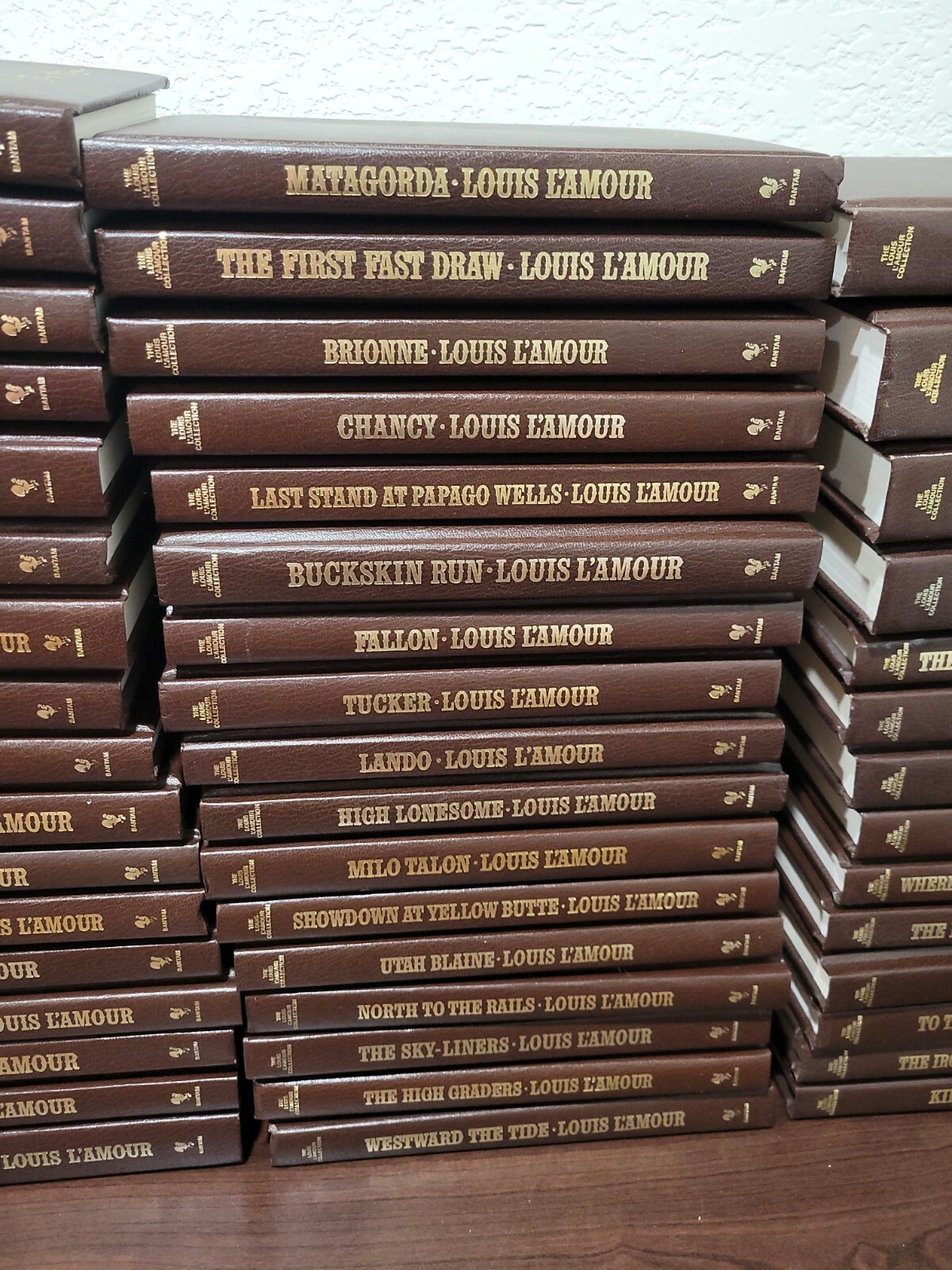 LOUIS L’AMOUR LEATHERETTE BOOKS *You choose from drop down *updated titles 9/11