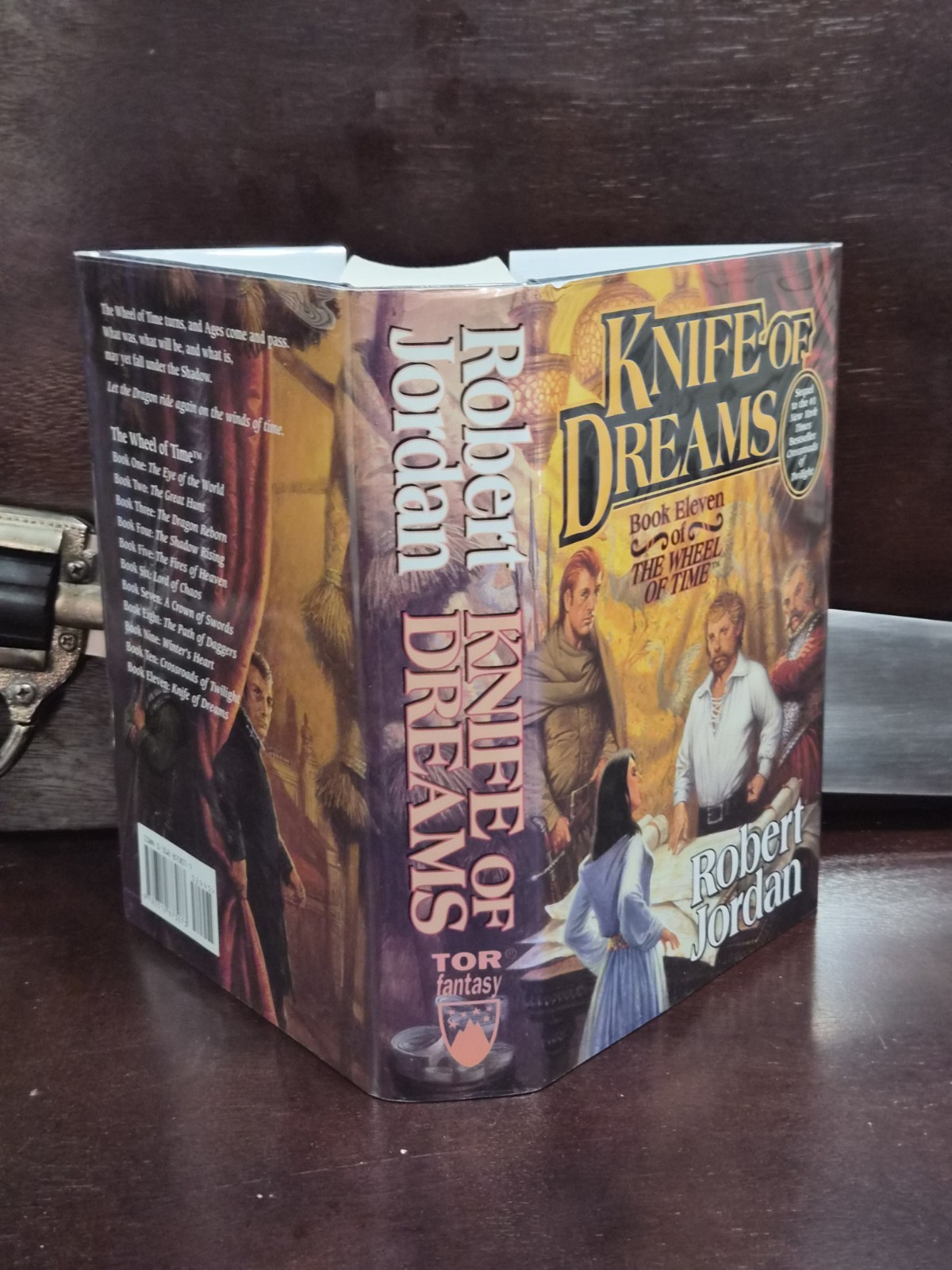 Robert Jordan Wheel Of Time Winter Crossroads Knife 1st 1st 2000-05 VG HCDDJ LN